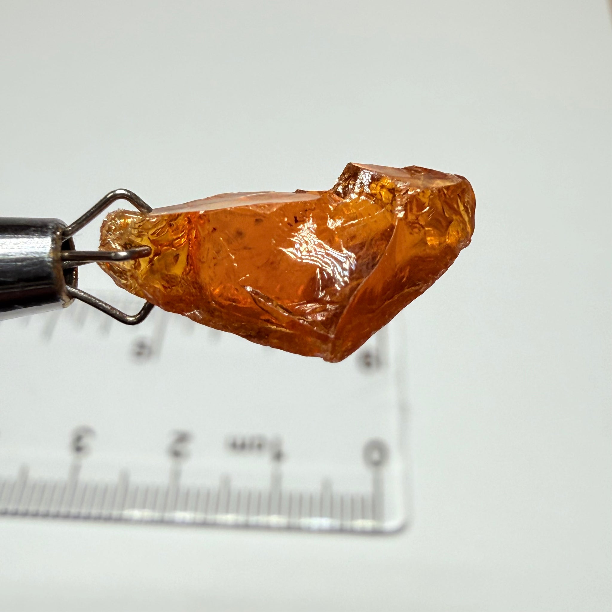 Tourmaline, 4.56ct, Tanzania, Untreated Unheated, VVS-IF, flat shape