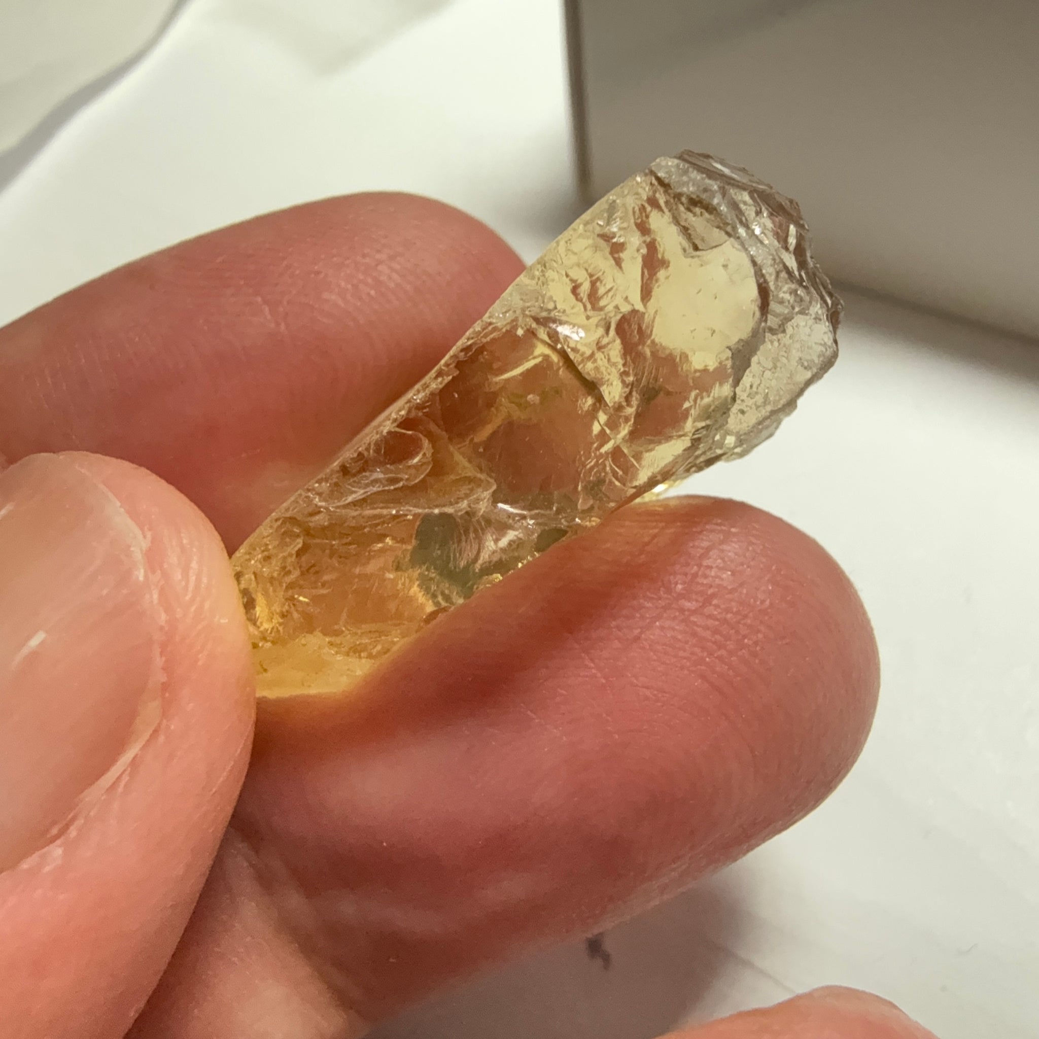 Citrine, 32.31ct, Zambia, Untreated Unheated, VVS-IF, flattish shape
