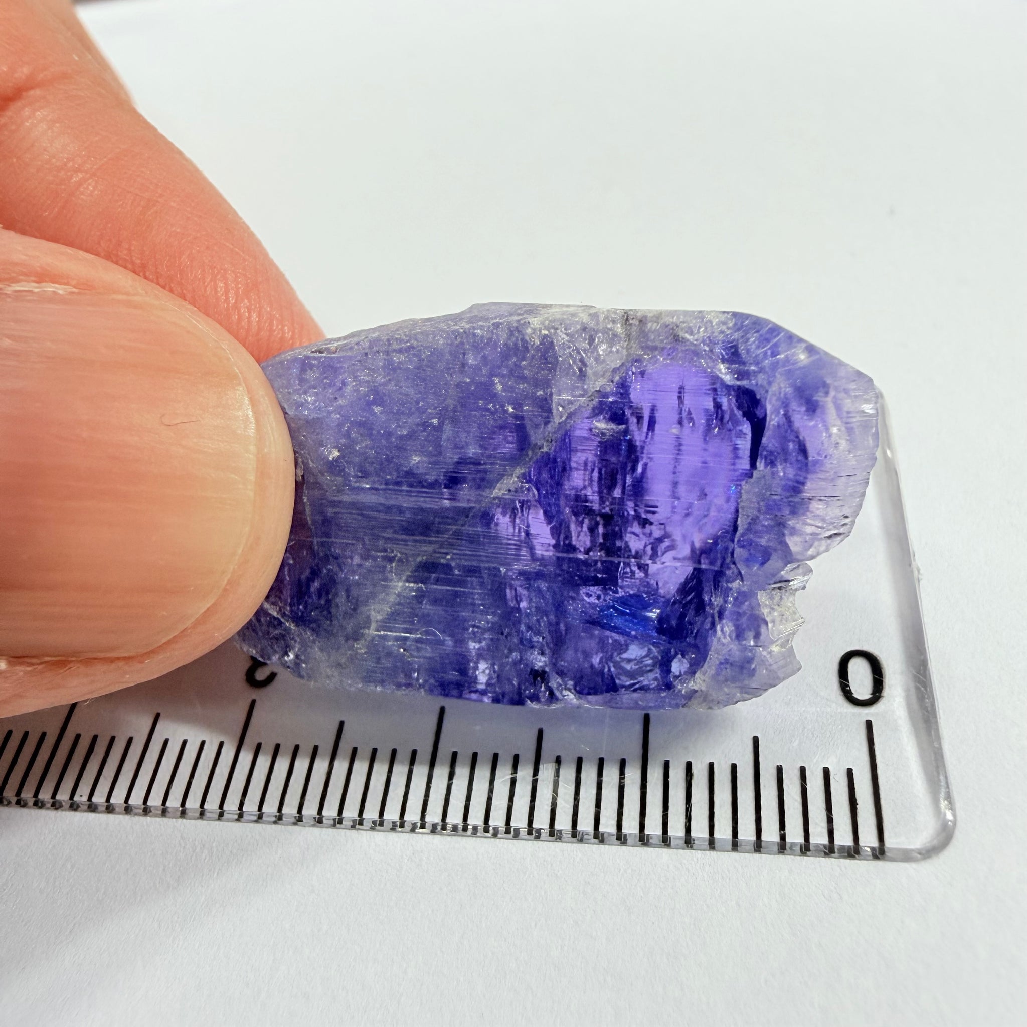 Tanzanite Crystal, 41.84ct, Merelani, Tanzania, Gently Heated