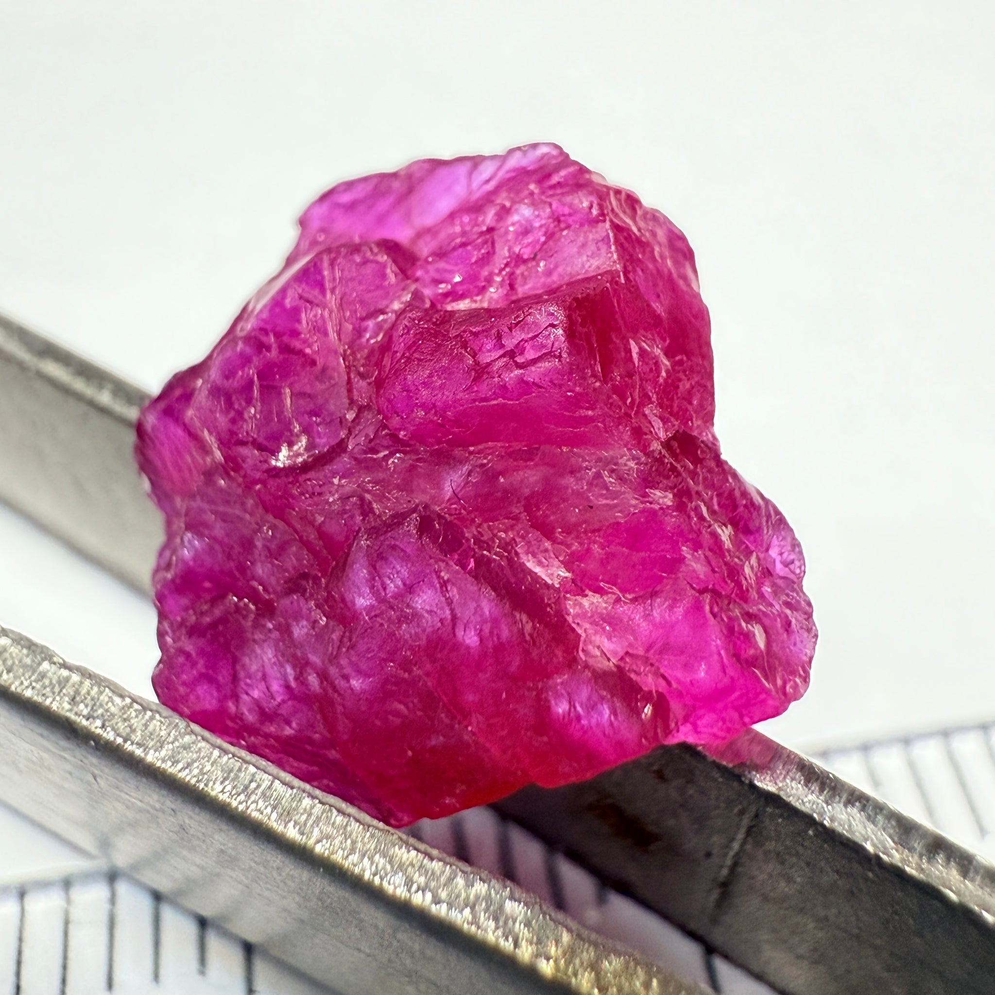 Ruby Crystal, 5.79ct, Longido, Tanzania, Untreated Unheated