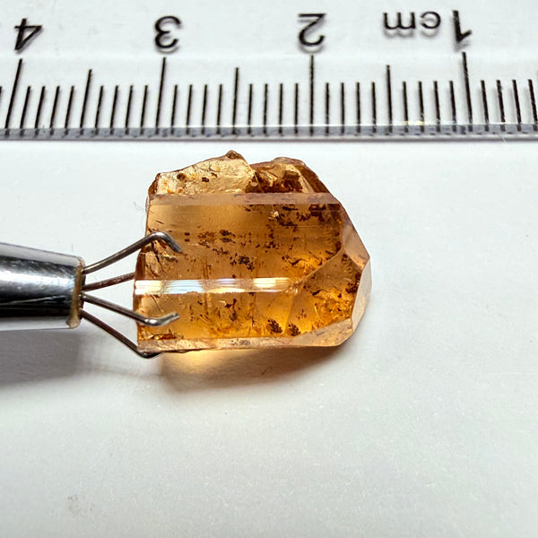Tourmaline, 7.28ct, Tanzania, Untreated Unheated, slight inclusions on the outside skin, remove on disk, rest VVS-IF, flattish shape