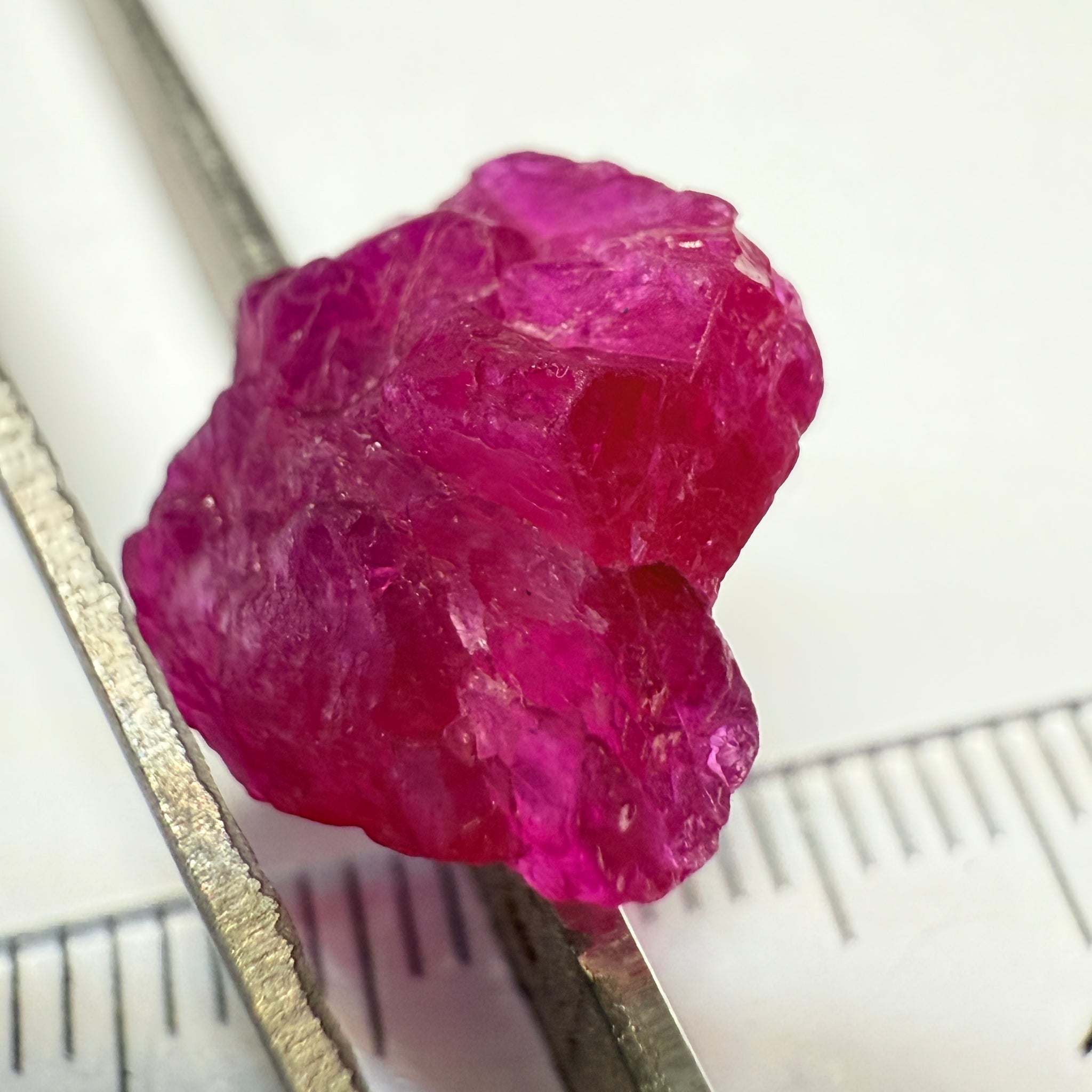 Ruby Crystal, 5.79ct, Longido, Tanzania, Untreated Unheated