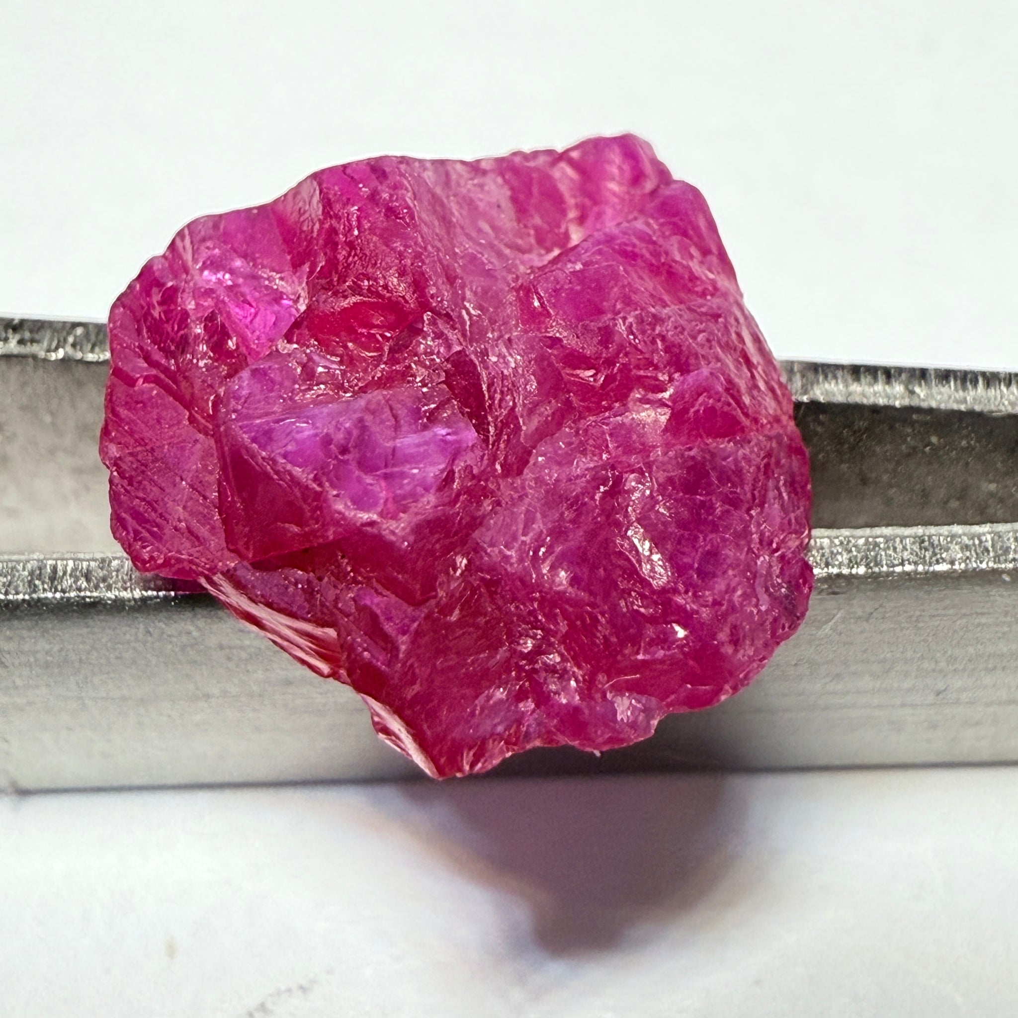 Ruby Crystal, 5.79ct, Longido, Tanzania, Untreated Unheated