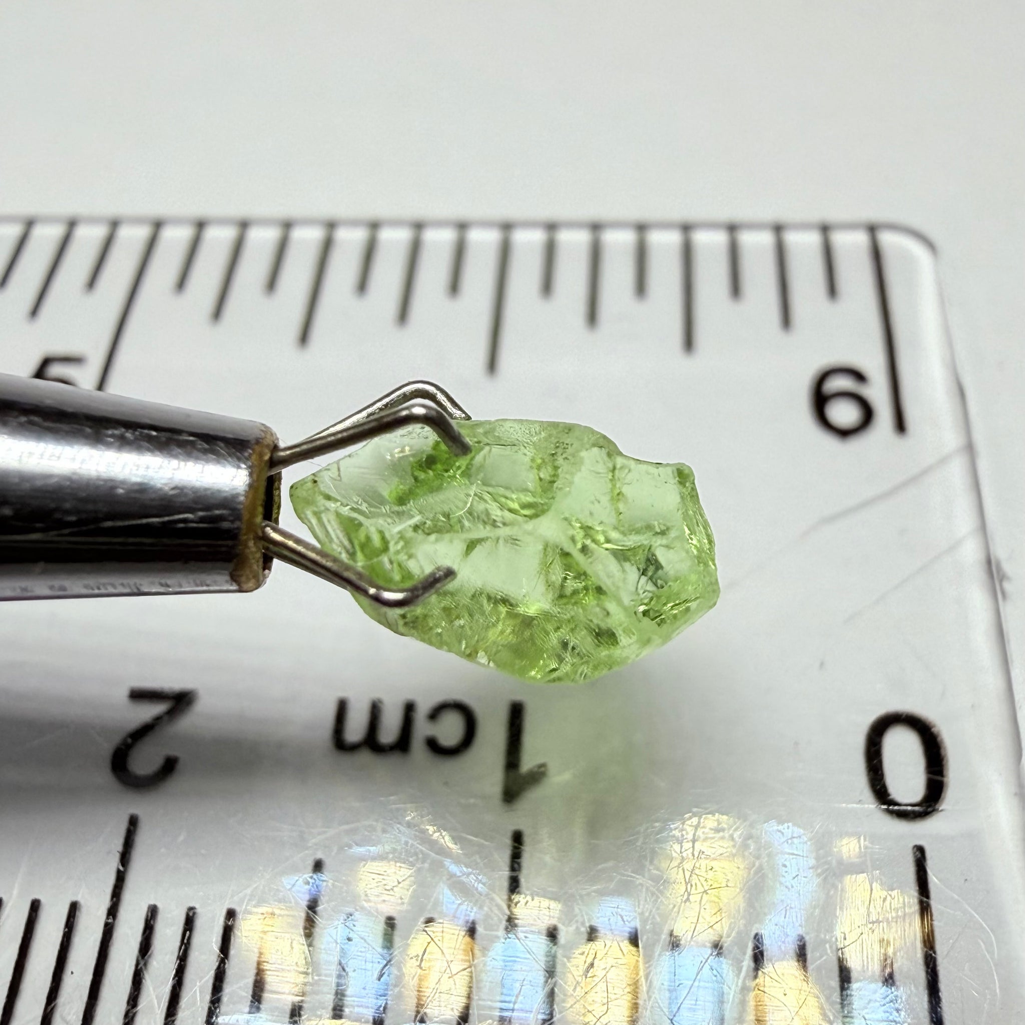 Mint Tourmaline, 2.23ct, Laletema, Tanzania, Untreated Unheated, vvs-off m
