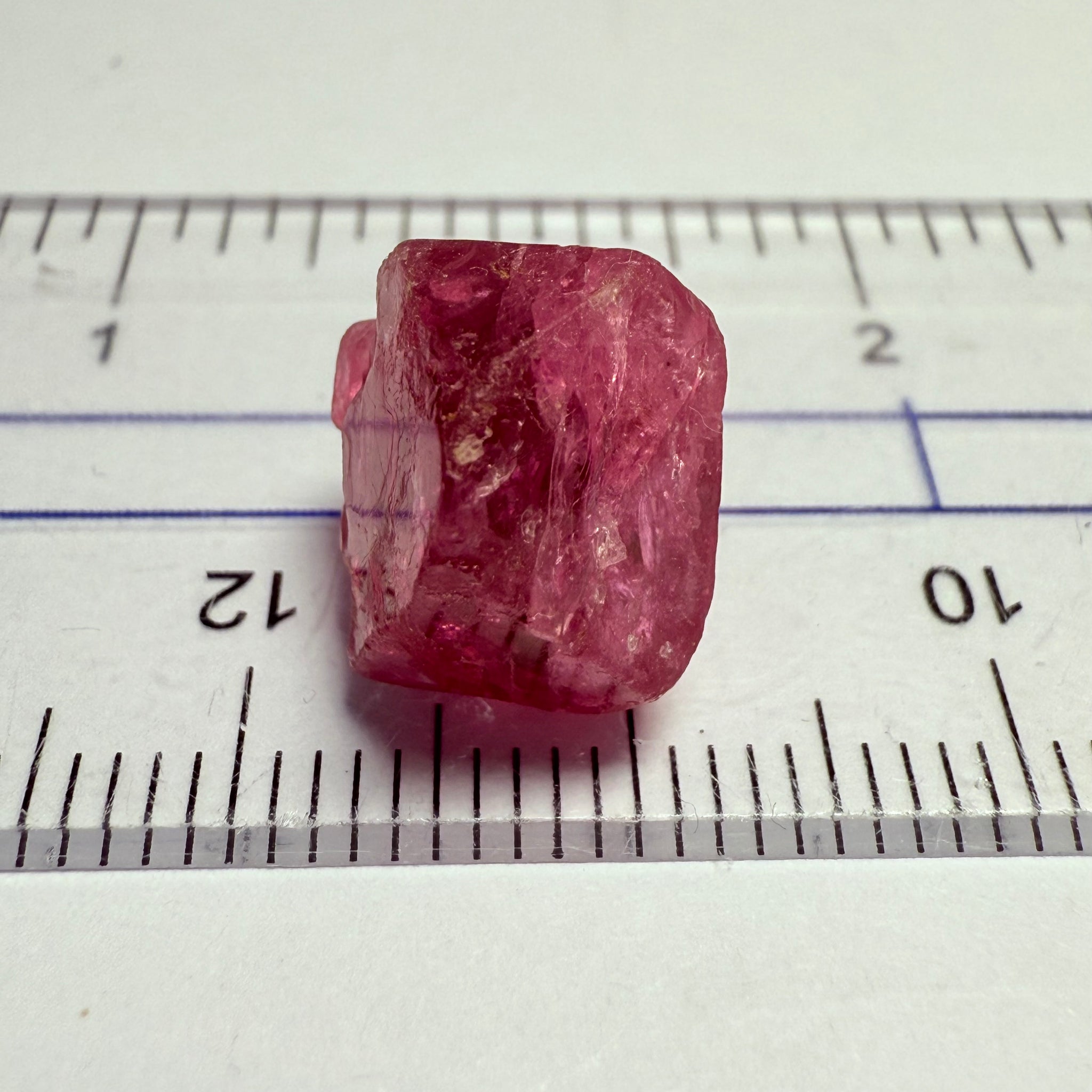 Mahenge Spinel Crystal Specimen, 9.07ct, Mahenge, Tanzania, Untreated Unheated, gemmy portion