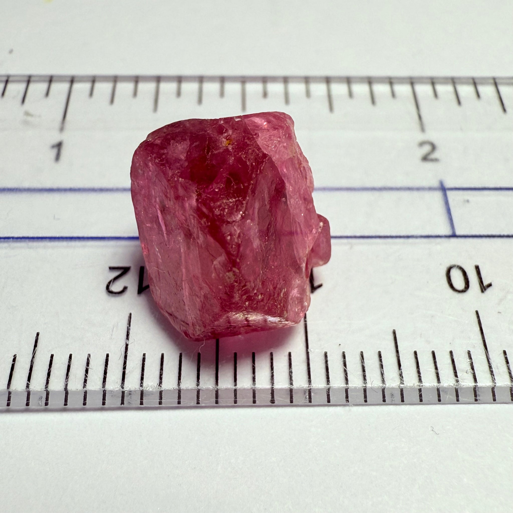 Mahenge Spinel Crystal Specimen, 9.07ct, Mahenge, Tanzania, Untreated Unheated, gemmy portion