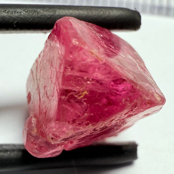 Mahenge Spinel Crystal Specimen, 9.07ct, Mahenge, Tanzania, Untreated Unheated, gemmy portion