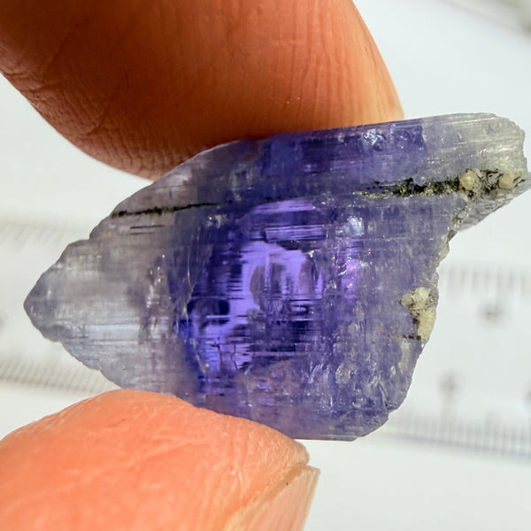 Tanzanite Crystal, 16.70ct, Merelani, Tanzania, Gently Heated