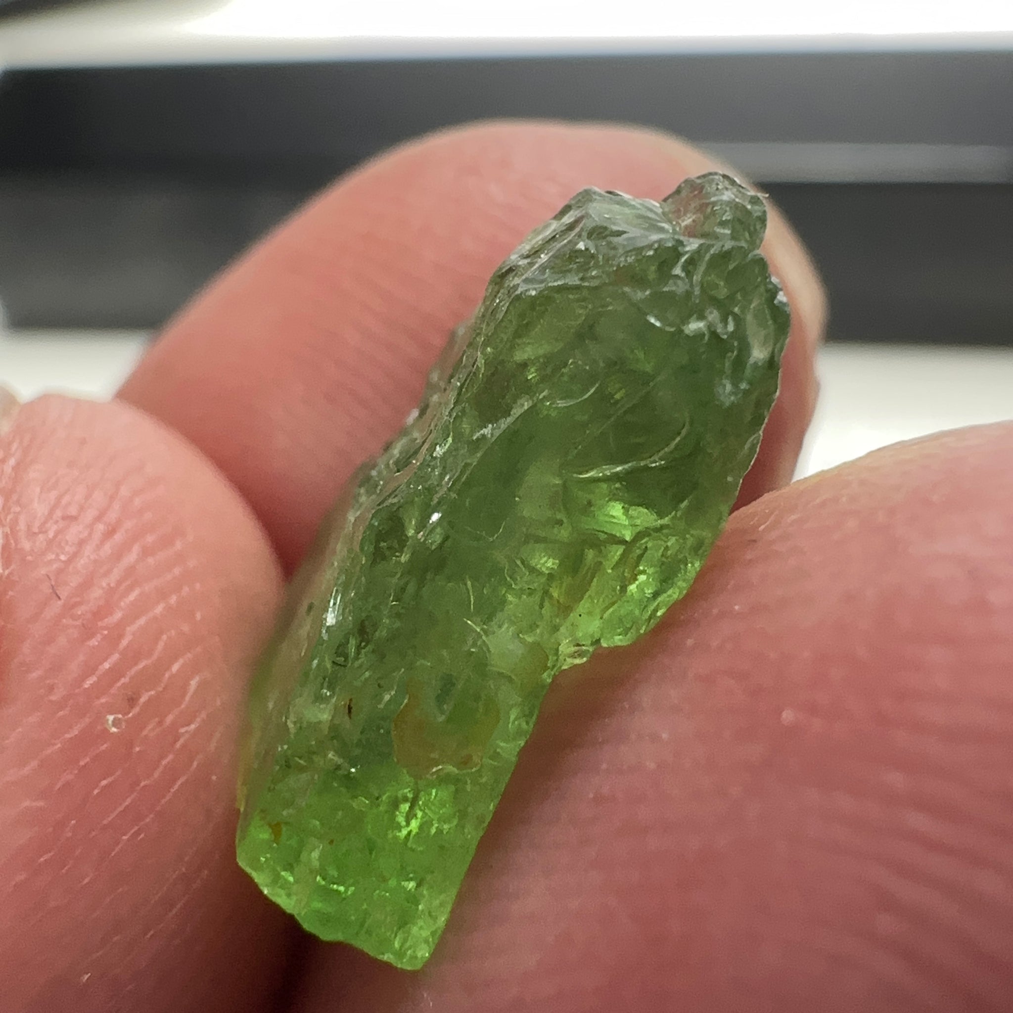 Tsavorite Garnet Lot, 16.91ct, Tanzania. Untreated Unheated. 4.20ct - 7.03ct. All included but transparent, good for setting in jewellery as is