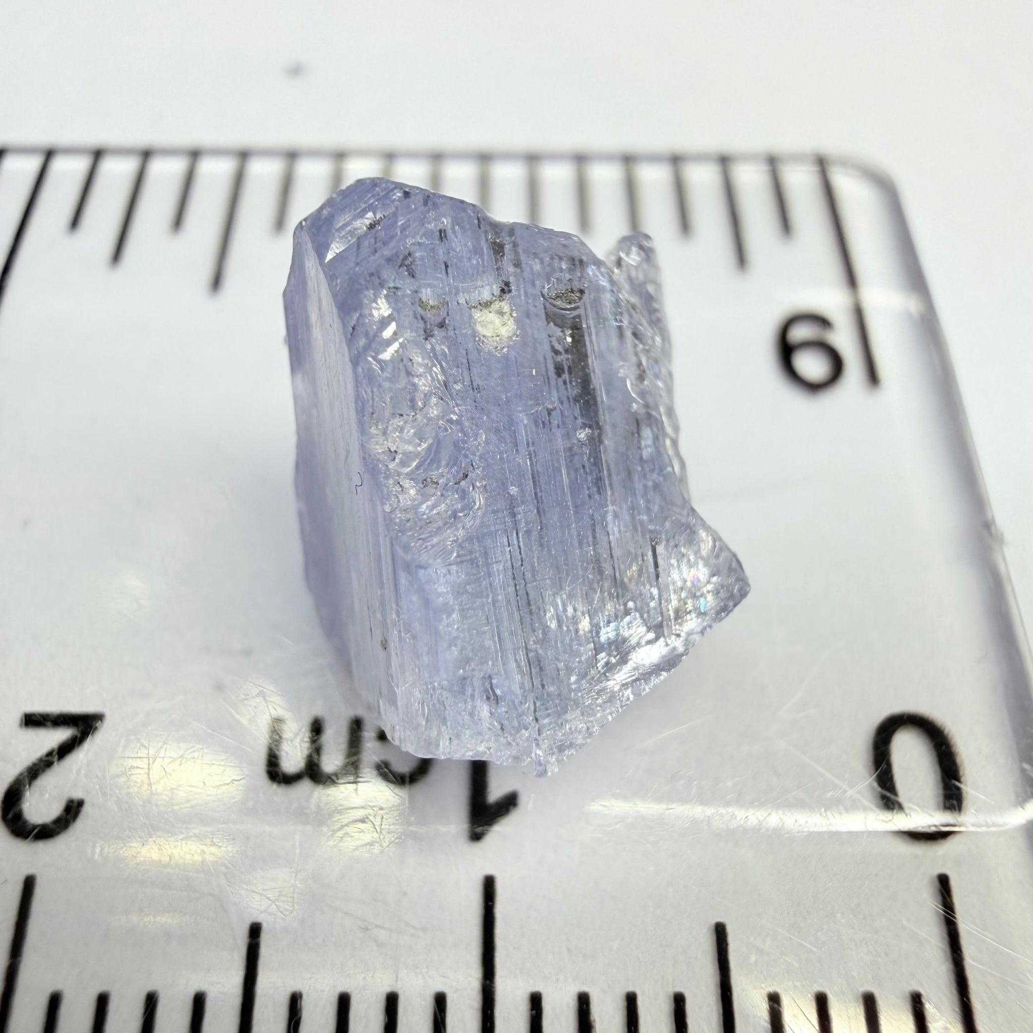 Tanzanite Crystal, 6.47ct, Merelani, Tanzania, Gently Heated