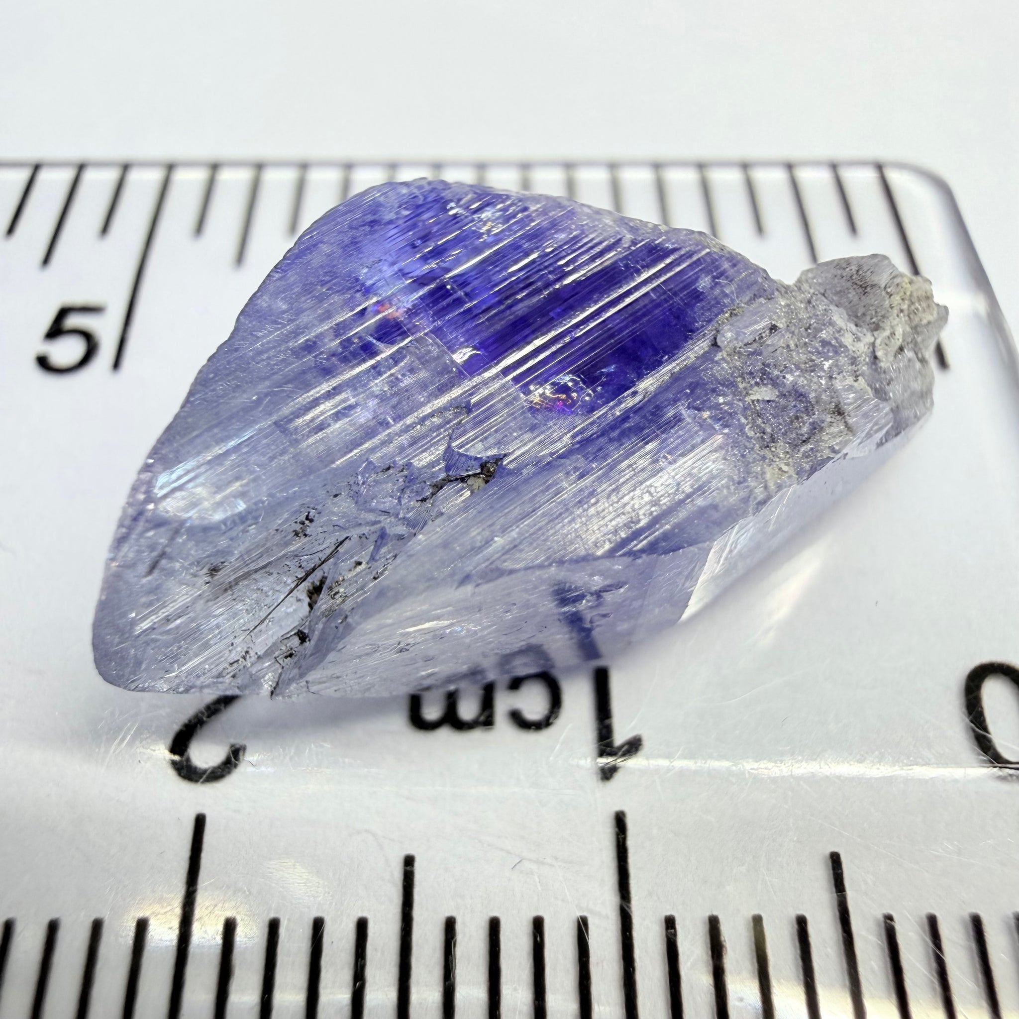 Tanzanite Crystal, 16.70ct, Merelani, Tanzania, Gently Heated