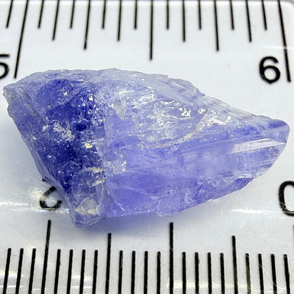 Tanzanite Crystal, 16.73ct, Merelani, Tanzania, Gently Heated