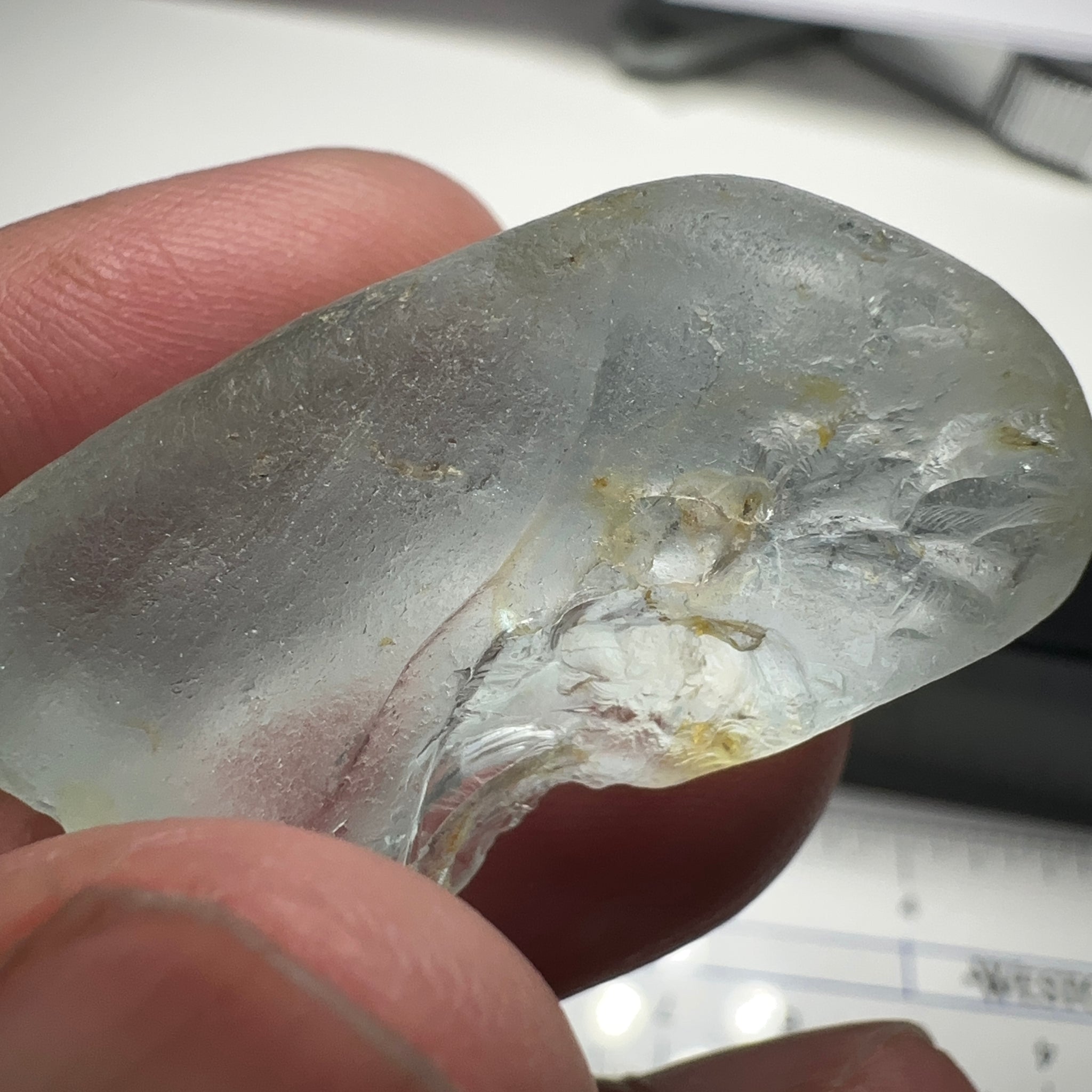 Blue Topaz, 94.95ct, Tanzania, Untreated Unheated, very slight inclusions