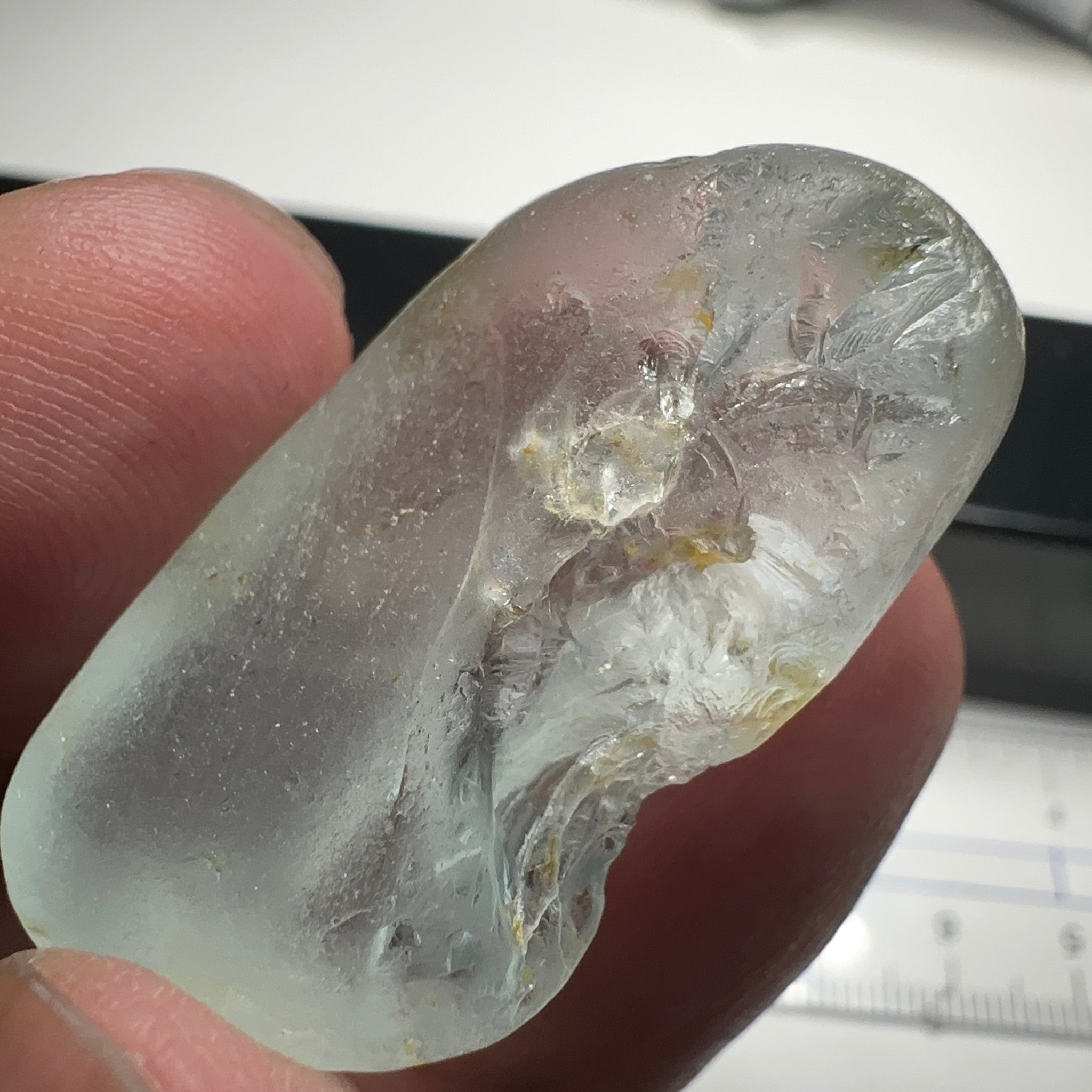 Blue Topaz, 94.95ct, Tanzania, Untreated Unheated, very slight inclusions