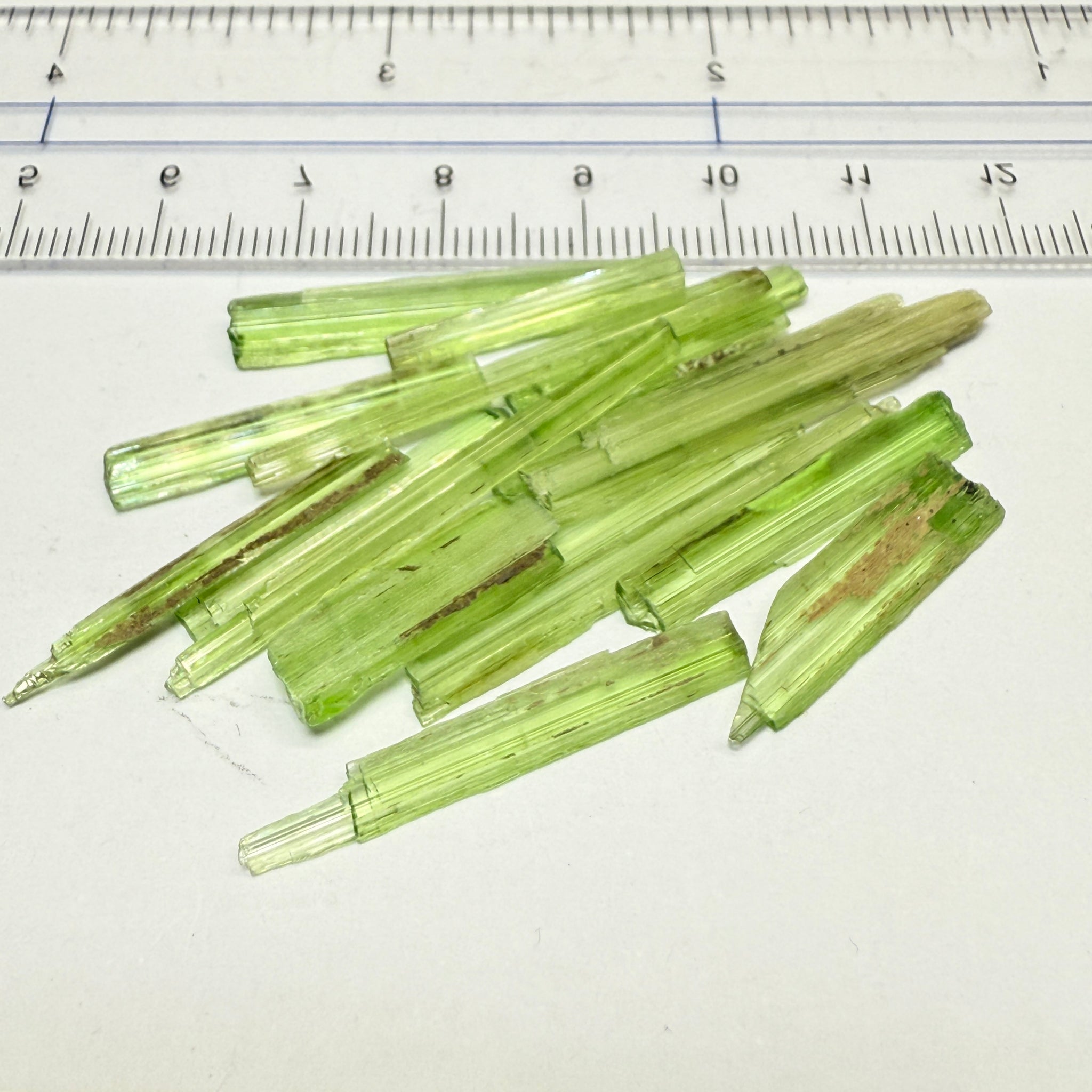 27.88ct Tremolite Crystal Lot, Merelani, Tanzania, 0.82ct - 3.34ct