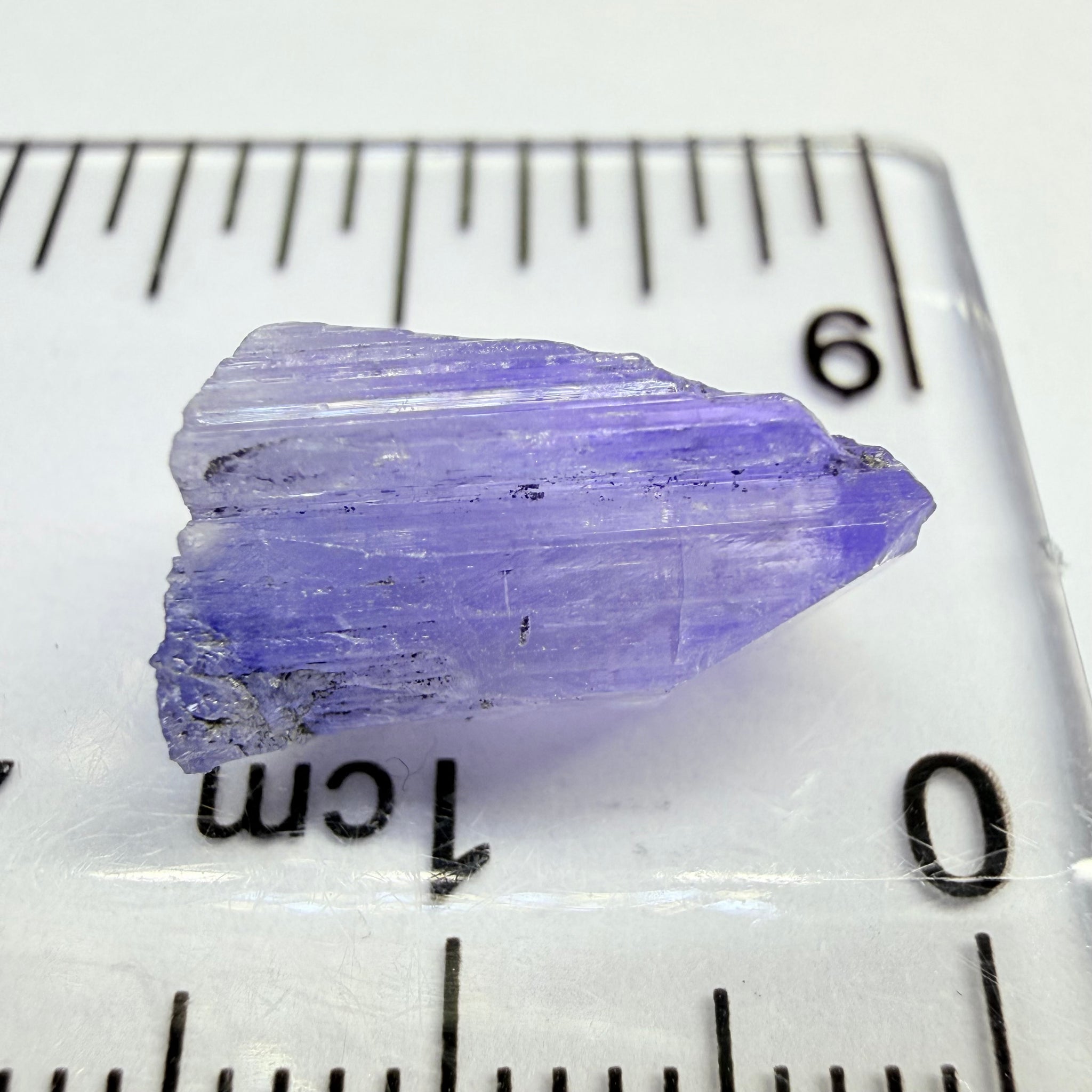 Tanzanite Crystal, 5.73ct, Merelani, Tanzania, Gently Heated
