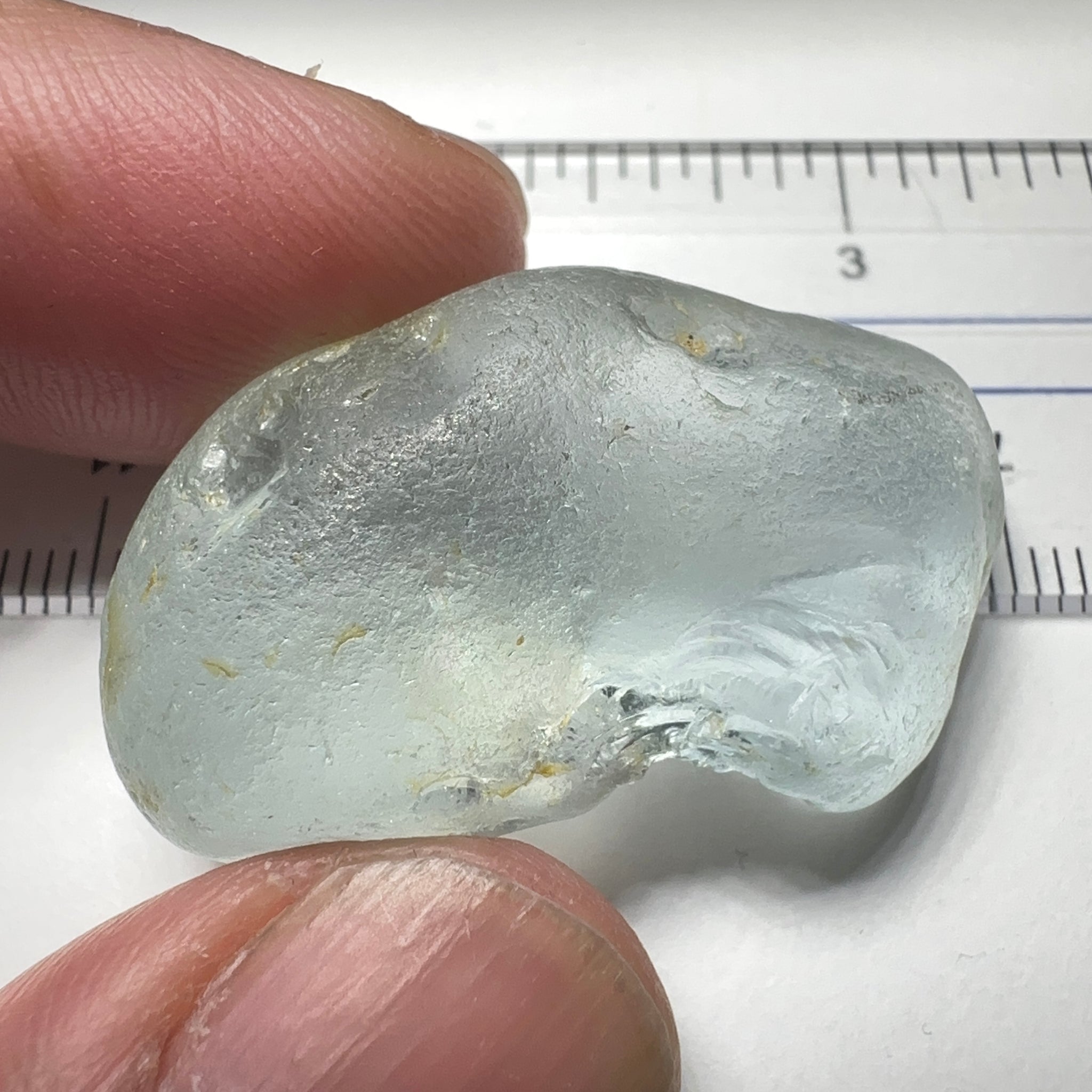 Blue Topaz, 94.95ct, Tanzania, Untreated Unheated, very slight inclusions