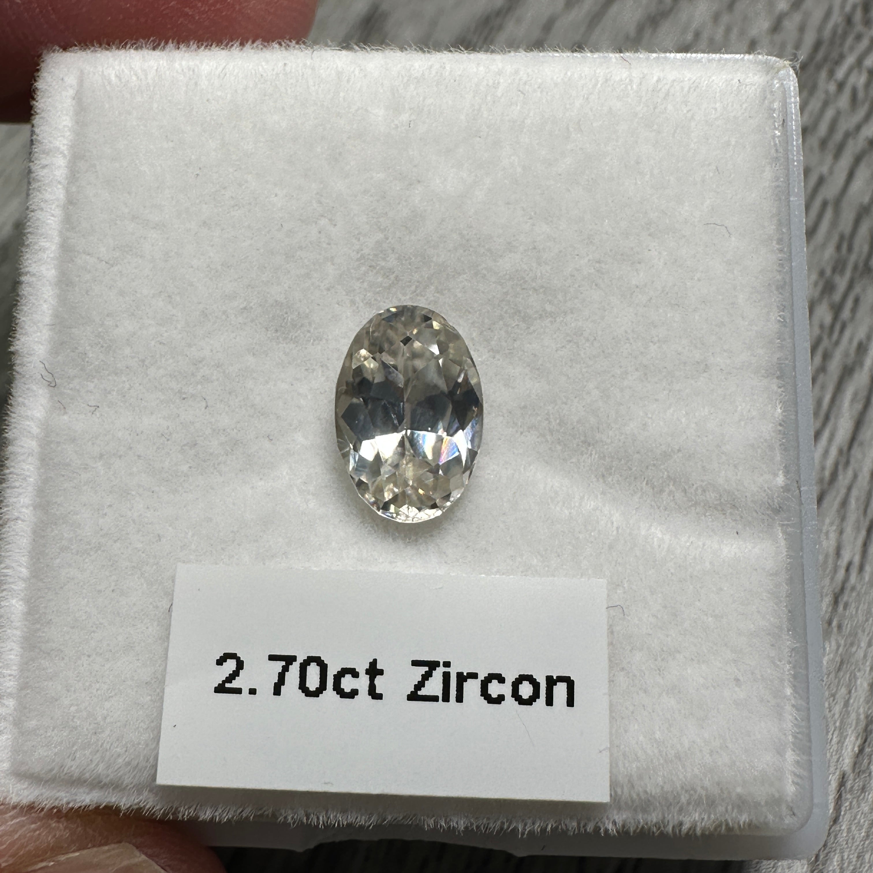 2.70ct Zircon, Tanzania, Gently Heated