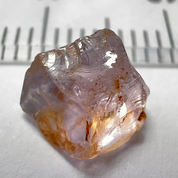 Mahenge Spinel, 2.47ct, Mahenge, Tanzania, Untreated Unheated. Crack going half way in