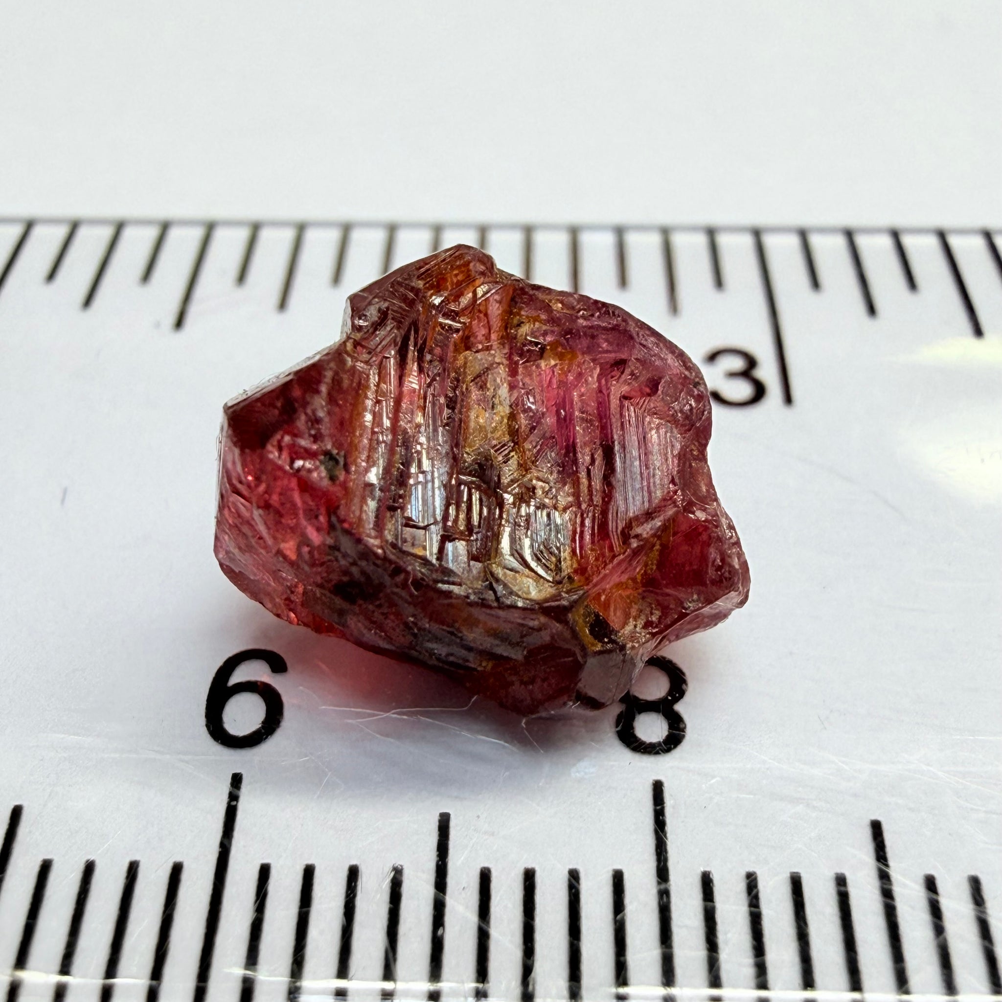 Winza Sapphire Crystal, 8.63ct, Winza, Tanzania, Untreated Unheated