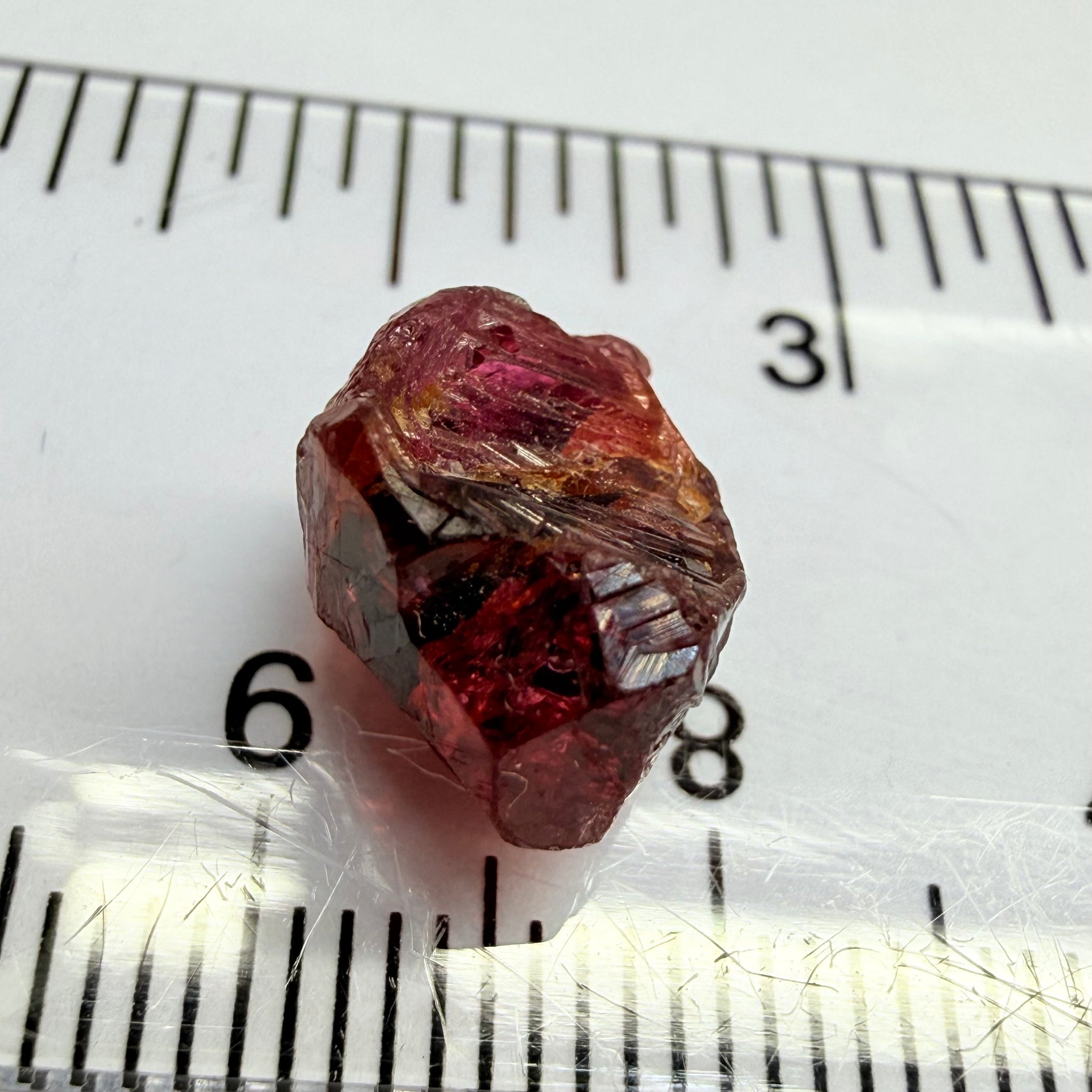 Winza Sapphire Crystal, 8.63ct, Winza, Tanzania, Untreated Unheated