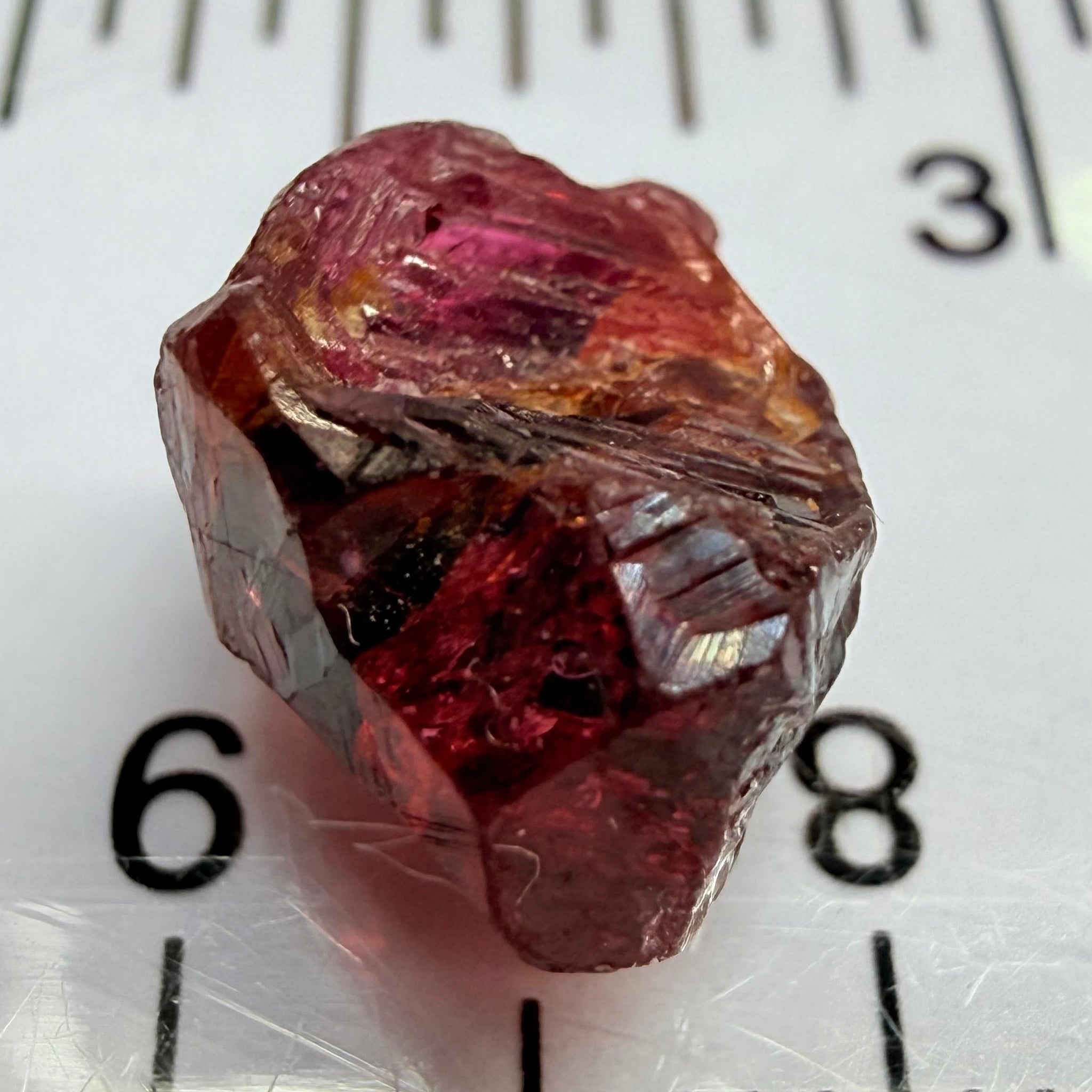 Winza Sapphire Crystal, 8.63ct, Winza, Tanzania, Untreated Unheated