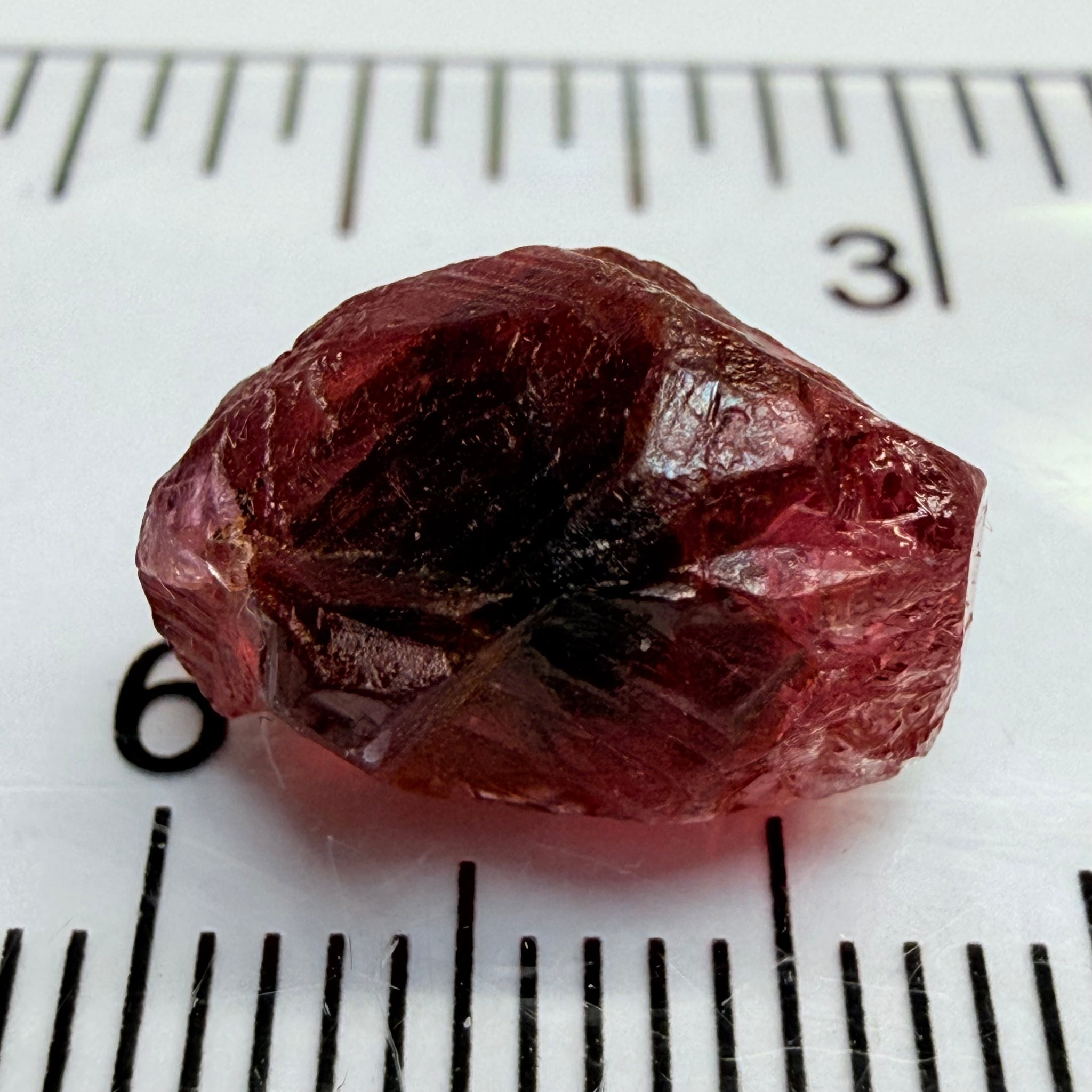 Winza Sapphire Crystal, 8.63ct, Winza, Tanzania, Untreated Unheated