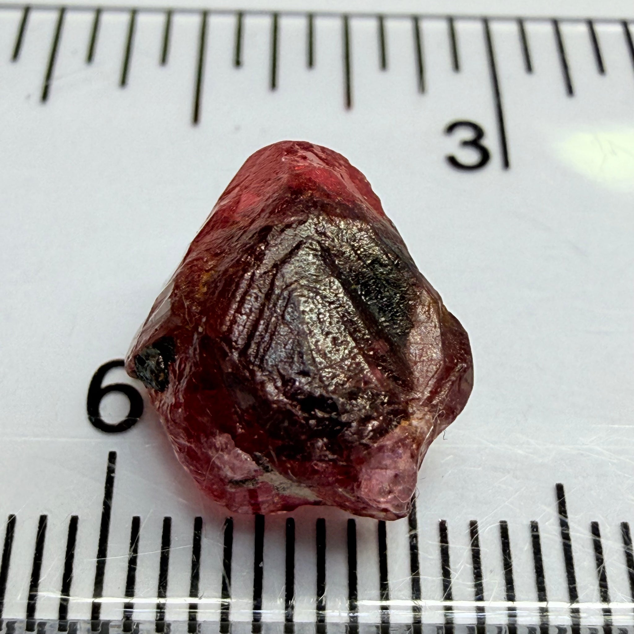 Winza Sapphire Crystal, 8.63ct, Winza, Tanzania, Untreated Unheated
