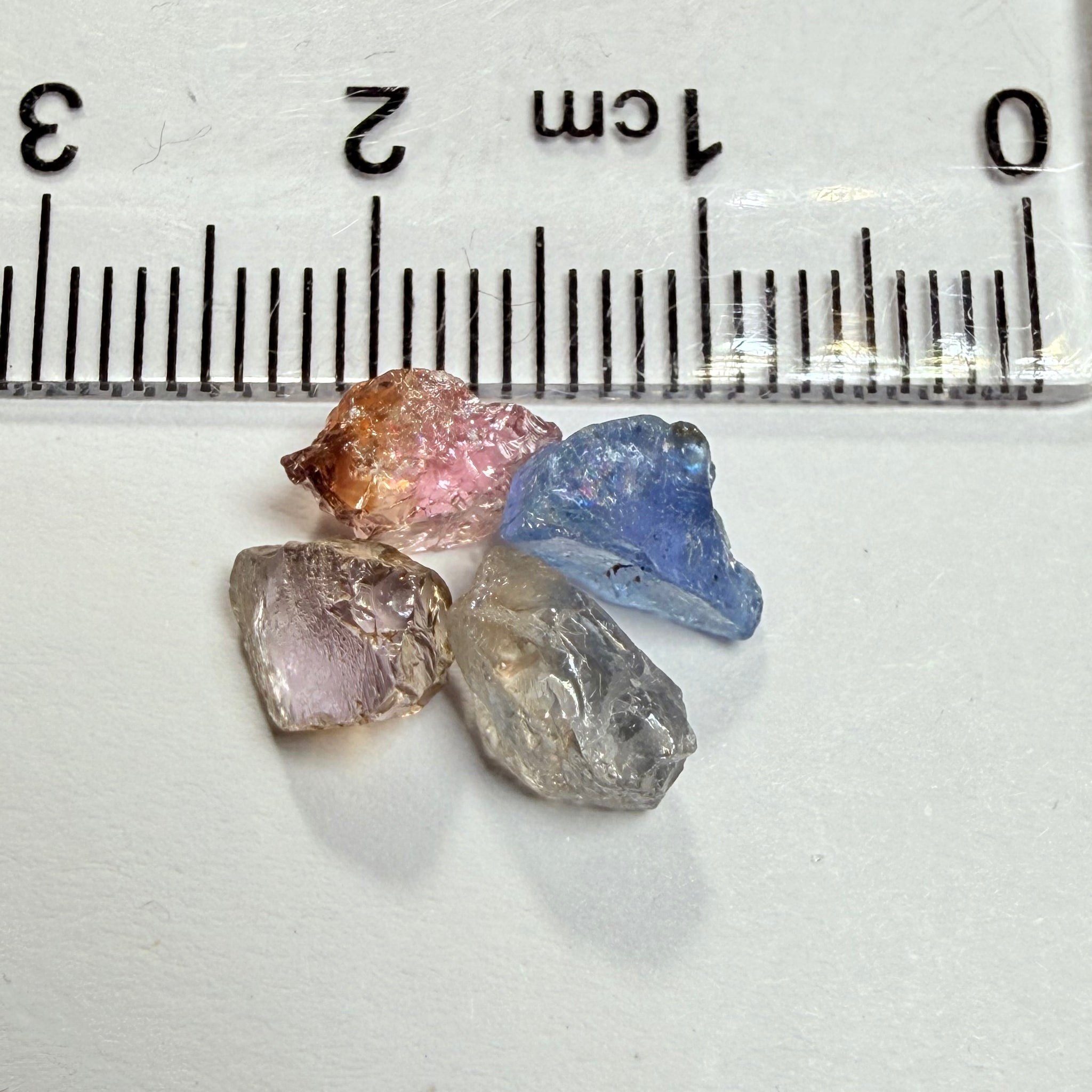 Tanzanite Lot, 6.05ct, Tanzania, Untreated Unheated, 2 are included 2 are vvs-if