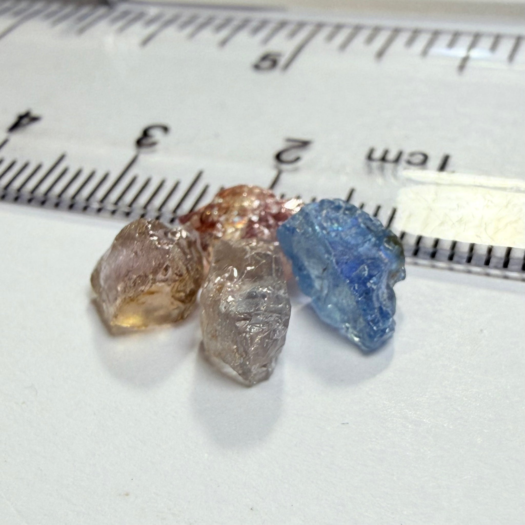Tanzanite Lot, 6.05ct, Tanzania, Untreated Unheated, 2 are included 2 are vvs-if