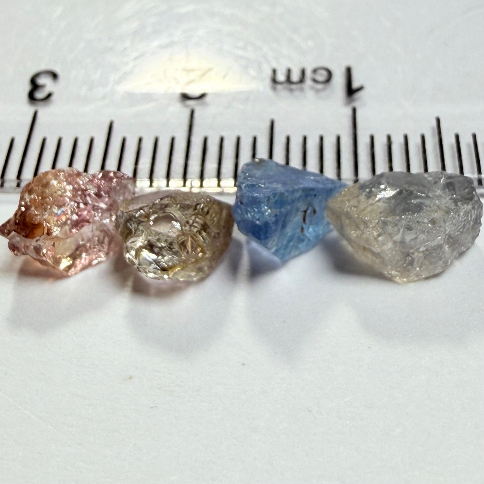 Tanzanite Lot, 6.05ct, Tanzania, Untreated Unheated, 2 are included 2 are vvs-if