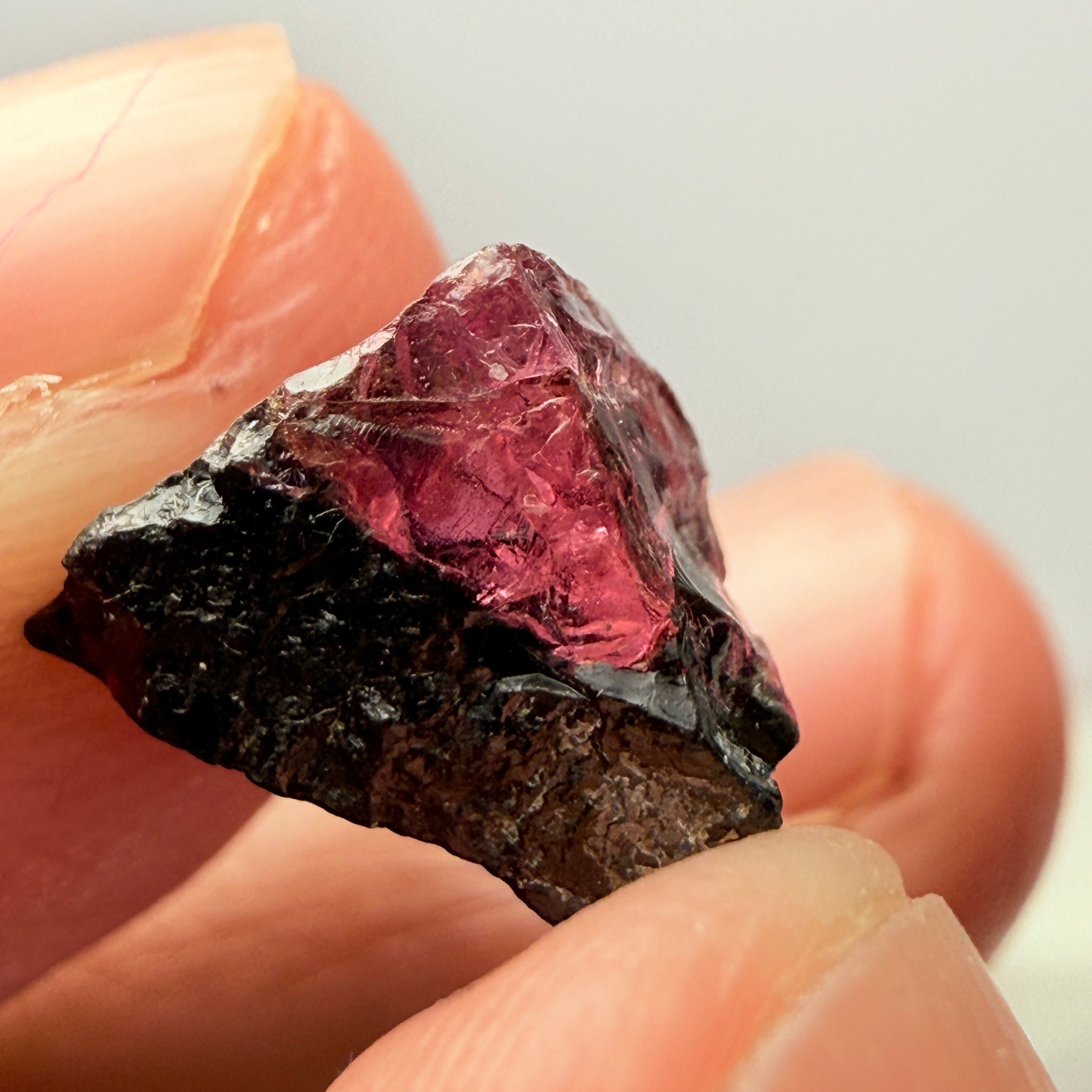 Winza Sapphire Specimen, 3.81ct, Winza, Tanzania, Untreated Unheated, unusual specimen