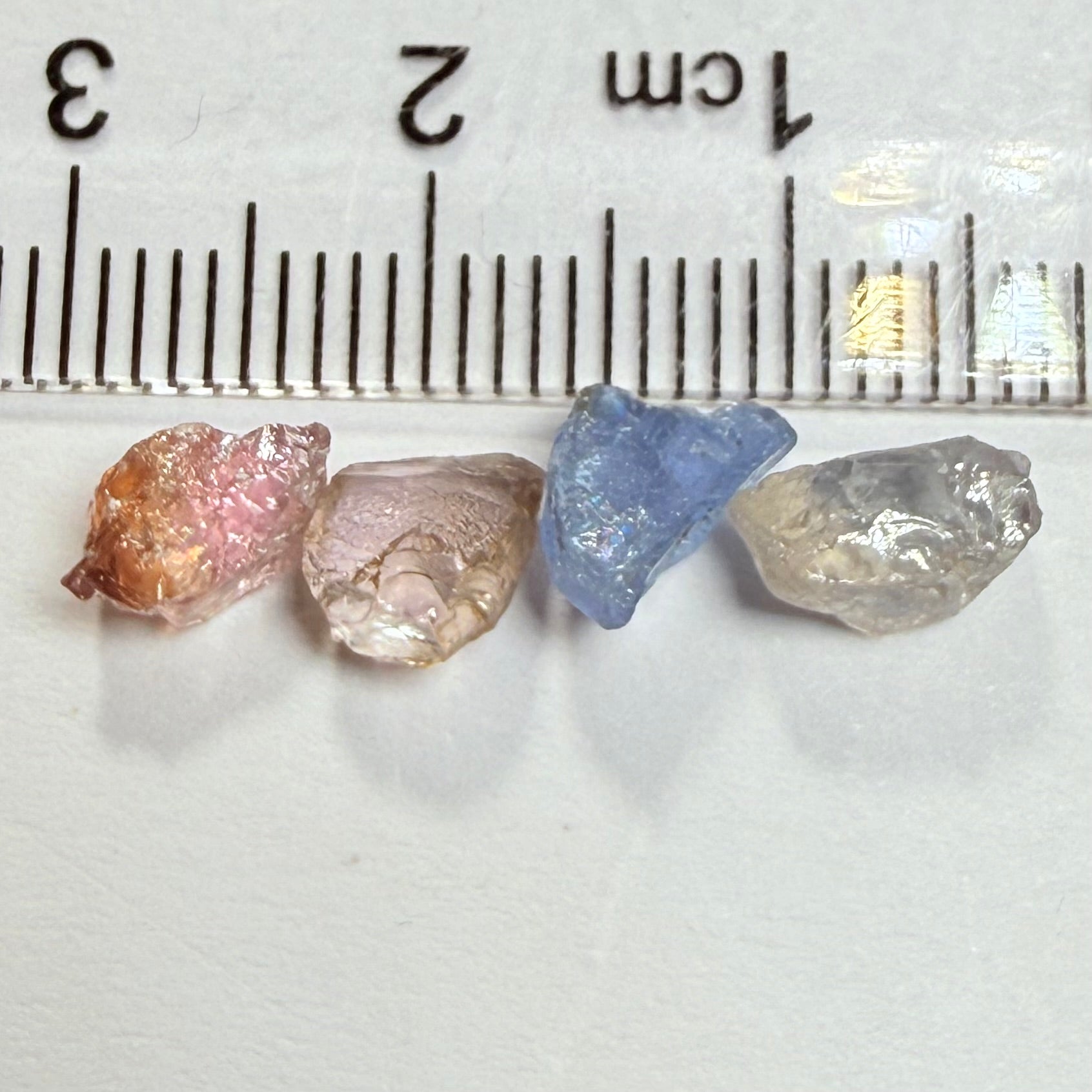 Tanzanite Lot, 6.05ct, Tanzania, Untreated Unheated, 2 are included 2 are vvs-if