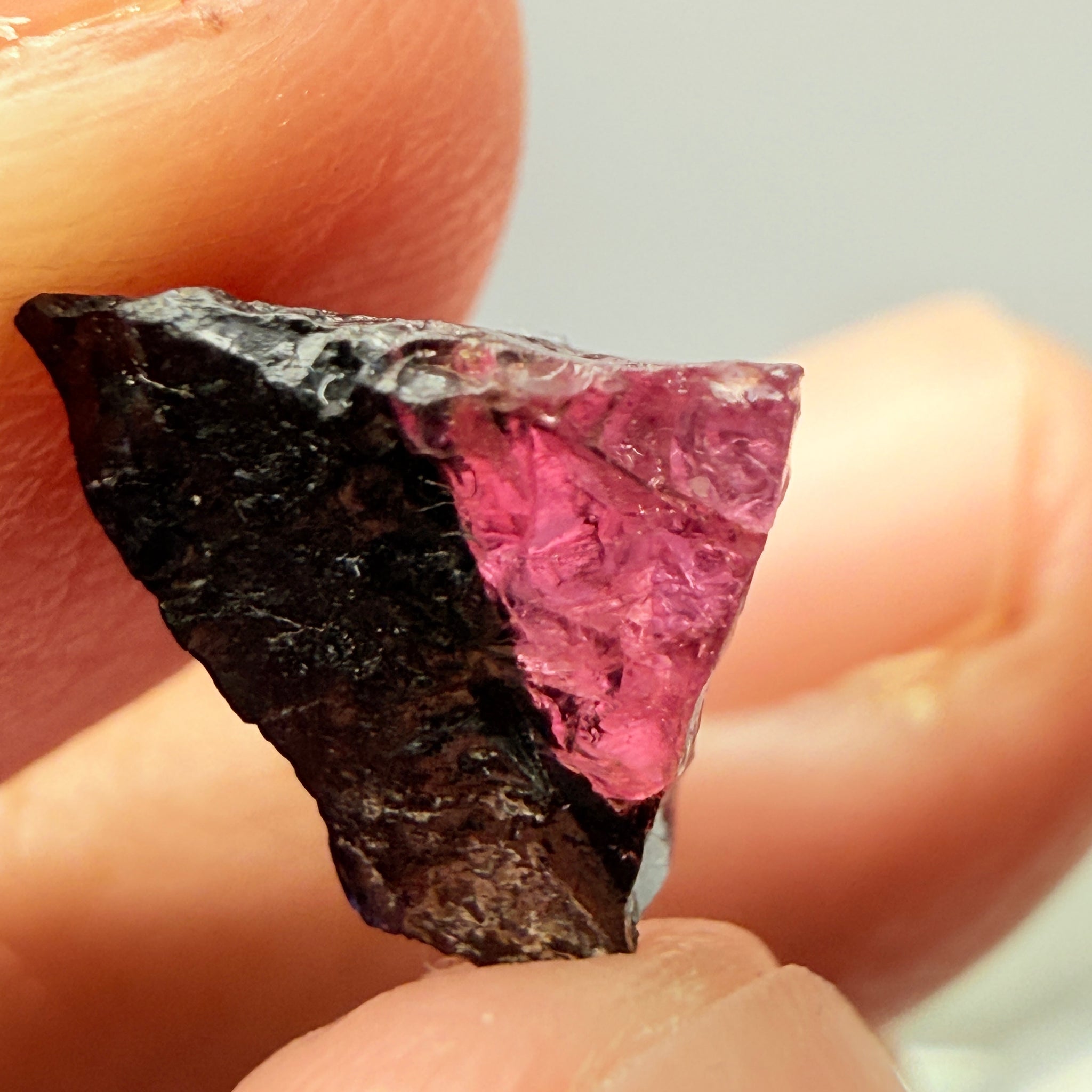 Winza Sapphire Specimen, 3.81ct, Winza, Tanzania, Untreated Unheated, unusual specimen