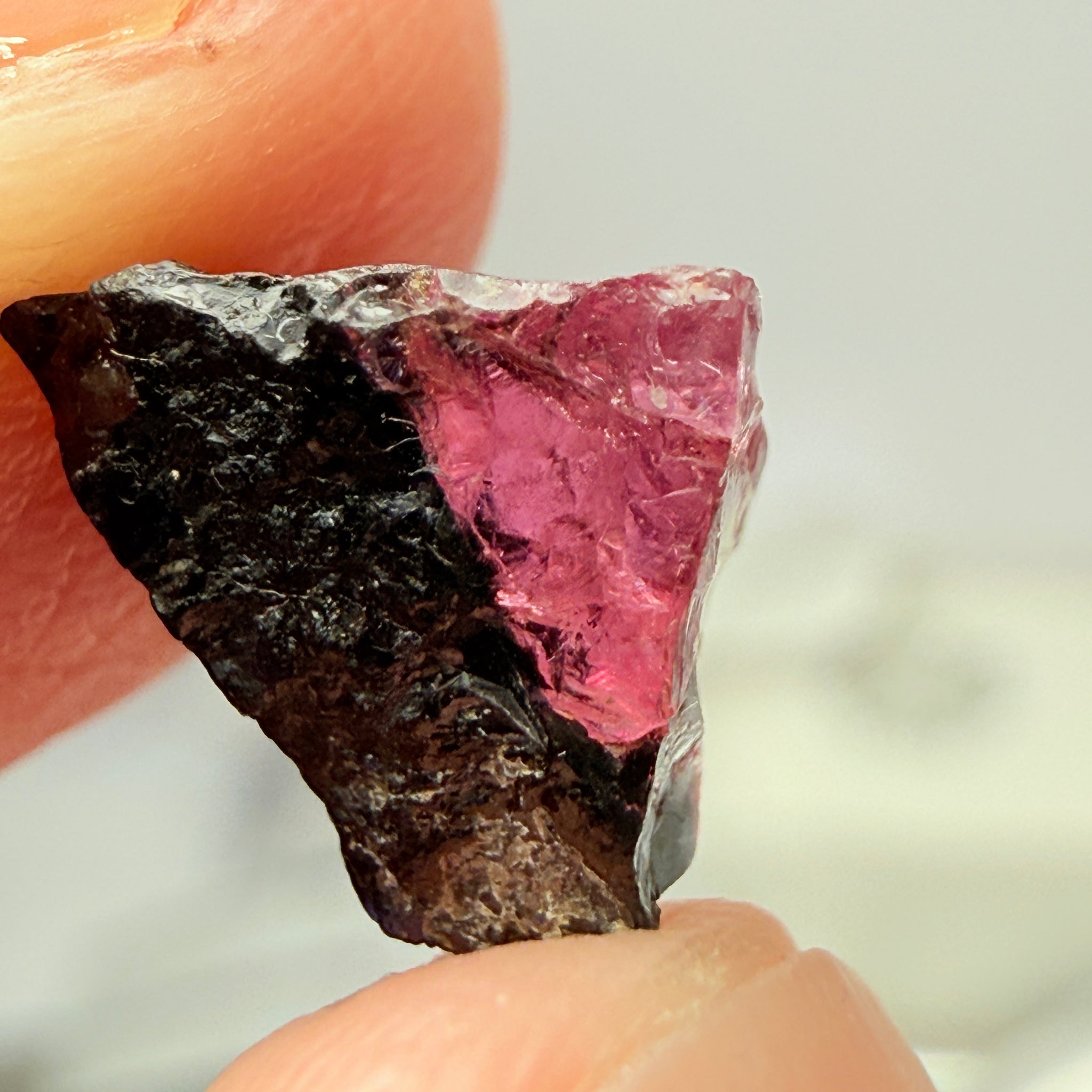 Winza Sapphire Specimen, 3.81ct, Winza, Tanzania, Untreated Unheated, unusual specimen