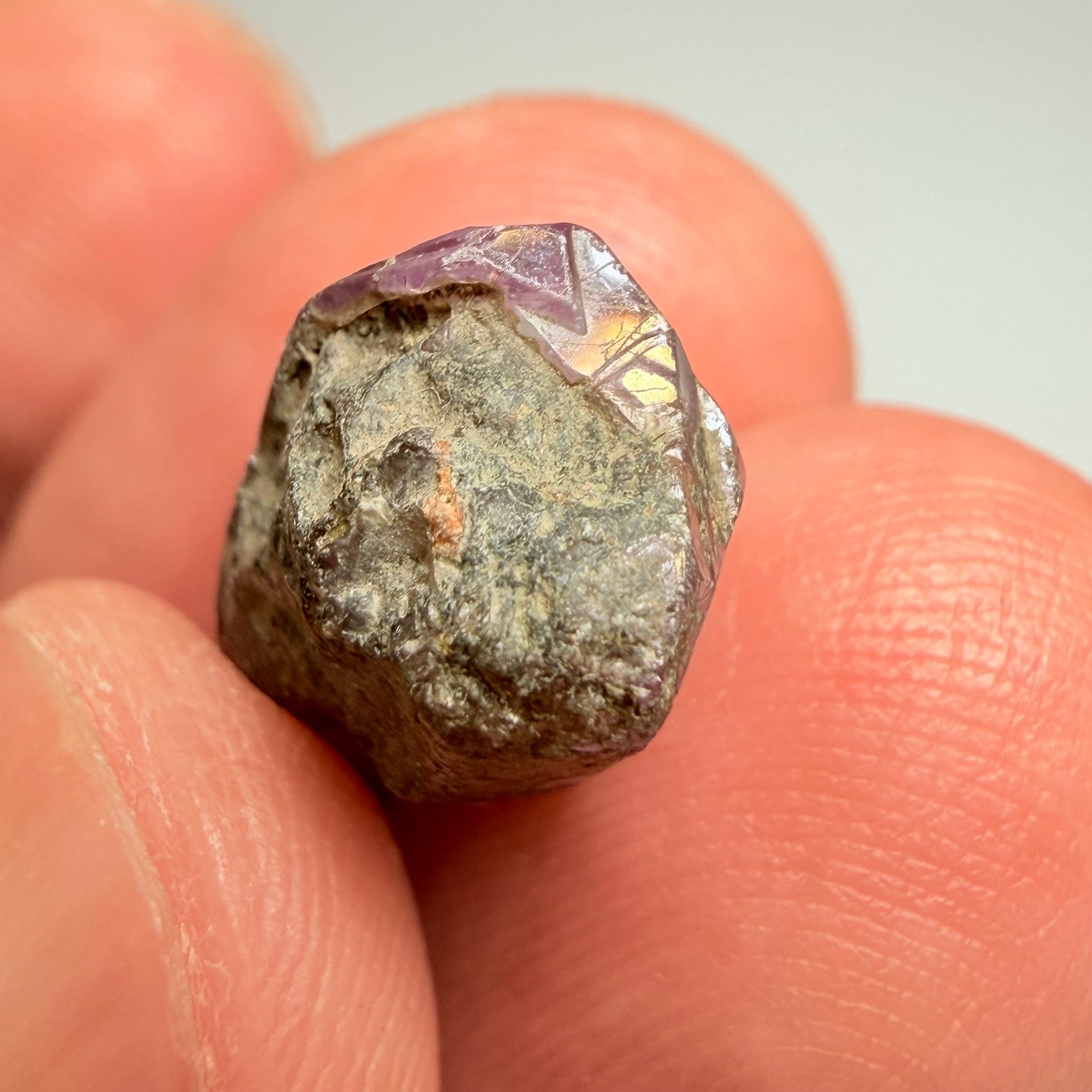 Winza Sapphire Crystal Specimen, 7.92ct, Winza, Tanzania, Untreated, Unheated