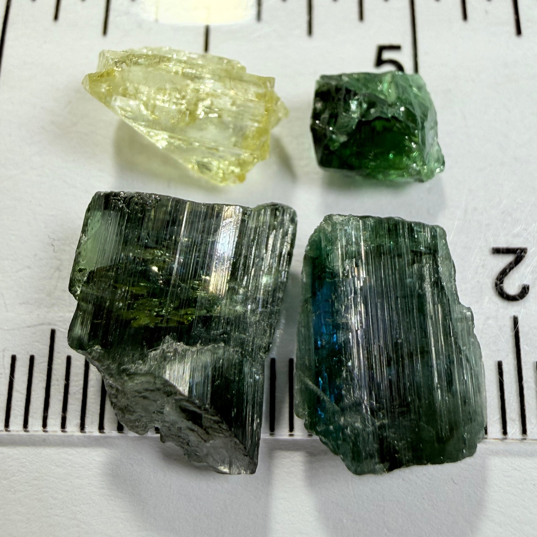 Tanzanite / Zoisite Crystal Specimen Lot, 17.35ct, Merelani, Tanzania. Unheated Unheated, it for faceting but set in jewellery as is