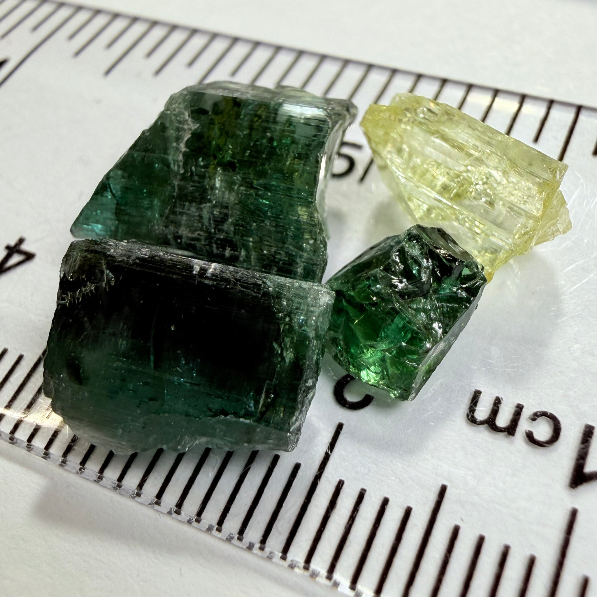 Tanzanite / Zoisite Crystal Specimen Lot, 17.35ct, Merelani, Tanzania. Unheated Unheated, it for faceting but set in jewellery as is