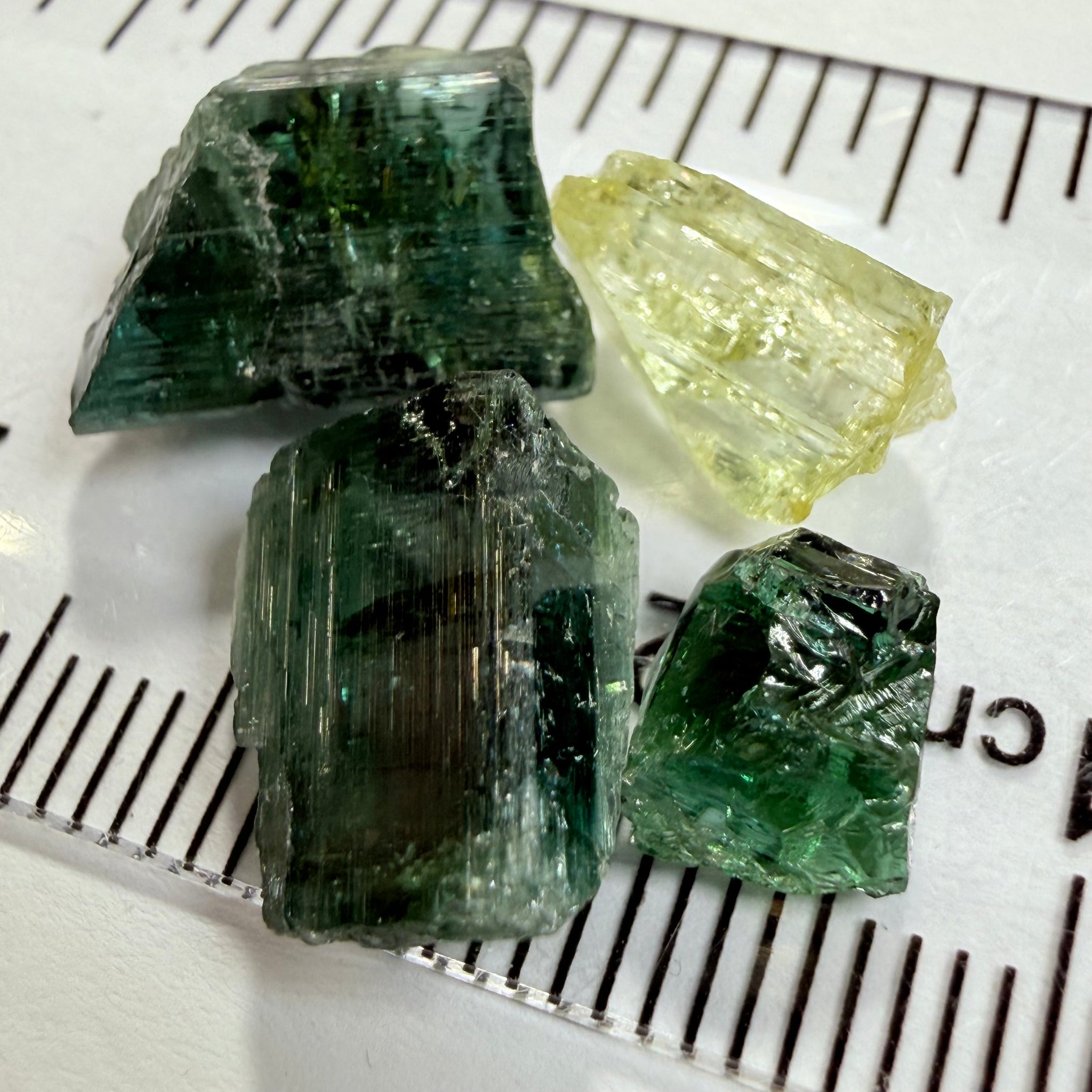 Tanzanite / Zoisite Crystal Specimen Lot, 17.35ct, Merelani, Tanzania. Unheated Unheated, it for faceting but set in jewellery as is
