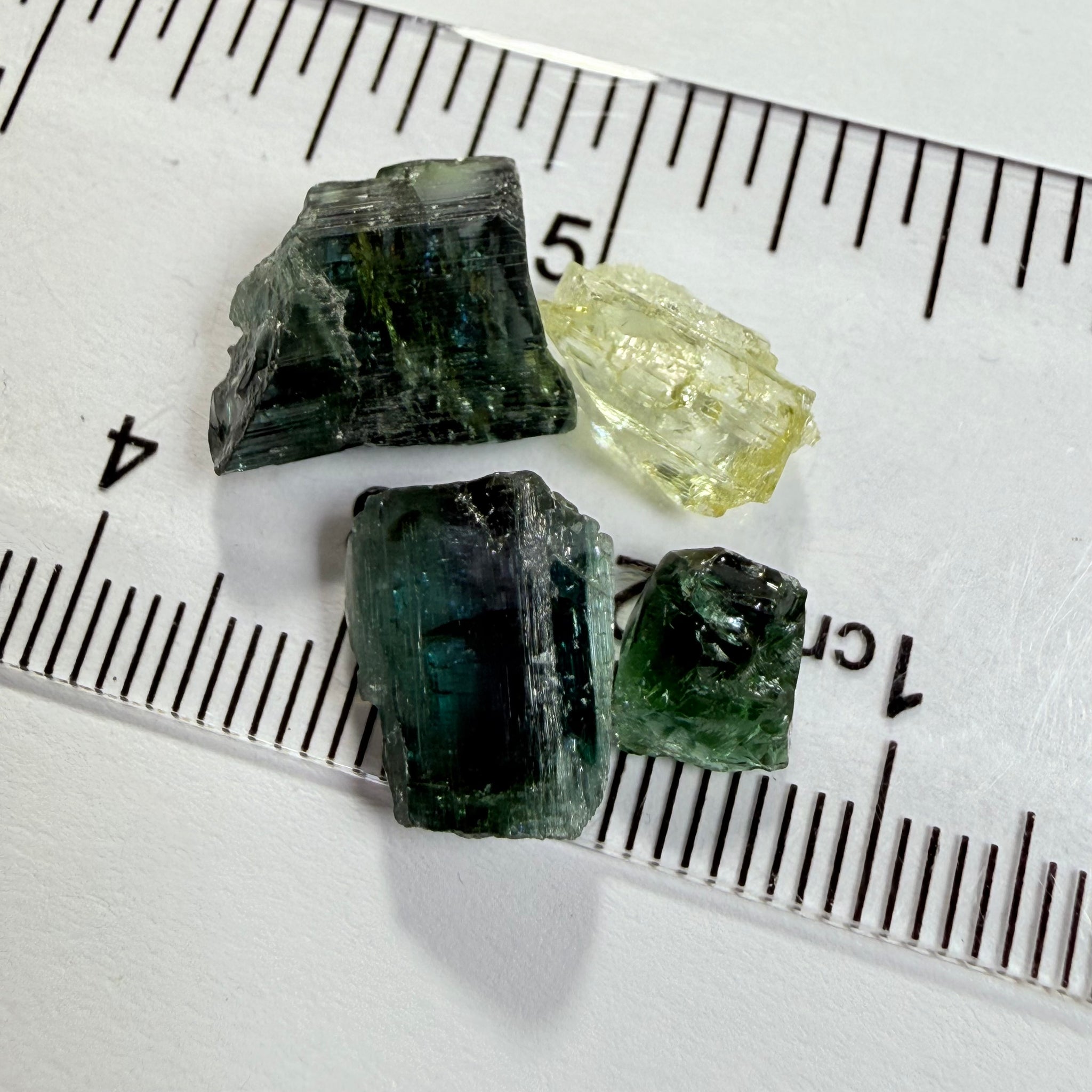Tanzanite / Zoisite Crystal Specimen Lot, 17.35ct, Merelani, Tanzania. Unheated Unheated, it for faceting but set in jewellery as is