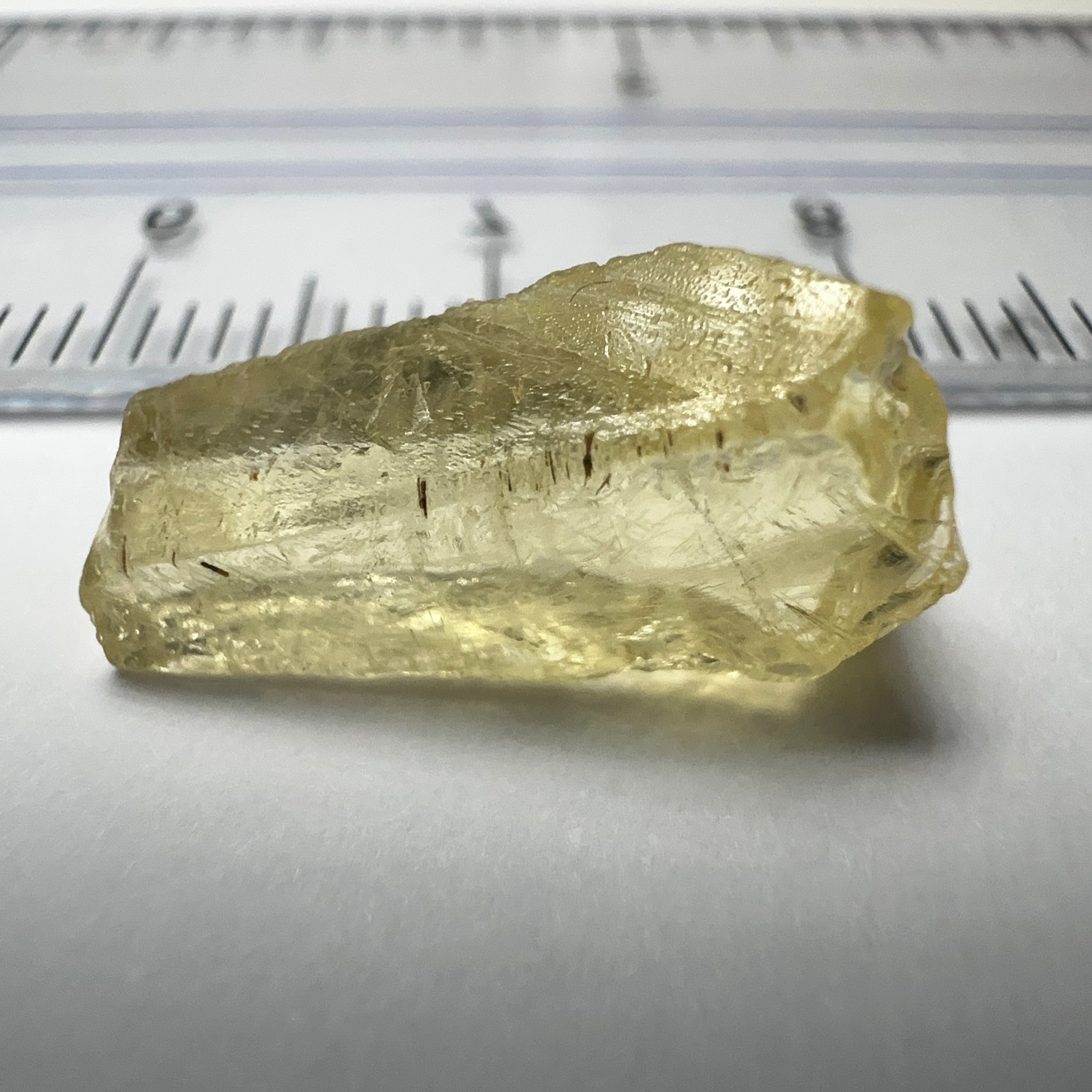 Danburite, 5.03ct, Tanzania, Untreated Unheated, needled with slight inclusions