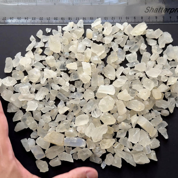 Moonstone Lot,  no sheen on this one, well some sheen, 624gm / 3120ct, Tanzania, Untreated Unheated, cabbing and faceting rough US$1 per gm