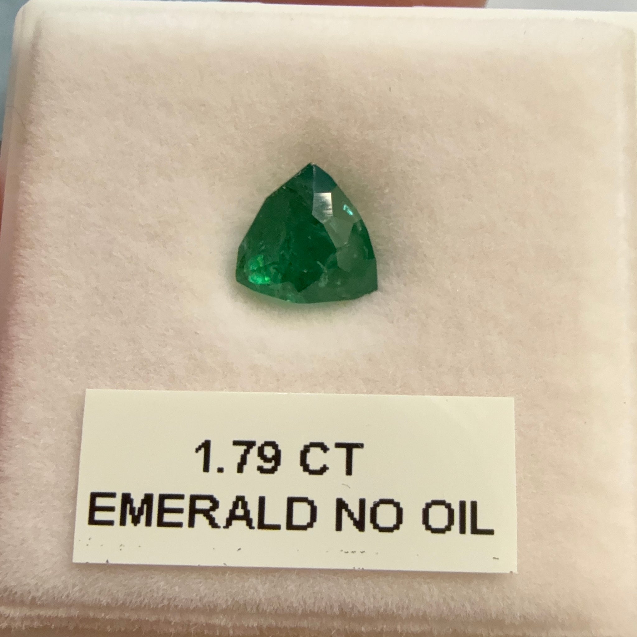 Emerald, 1.79ct, Tanzania, Native Cut, No Oil, Untreated Unheated