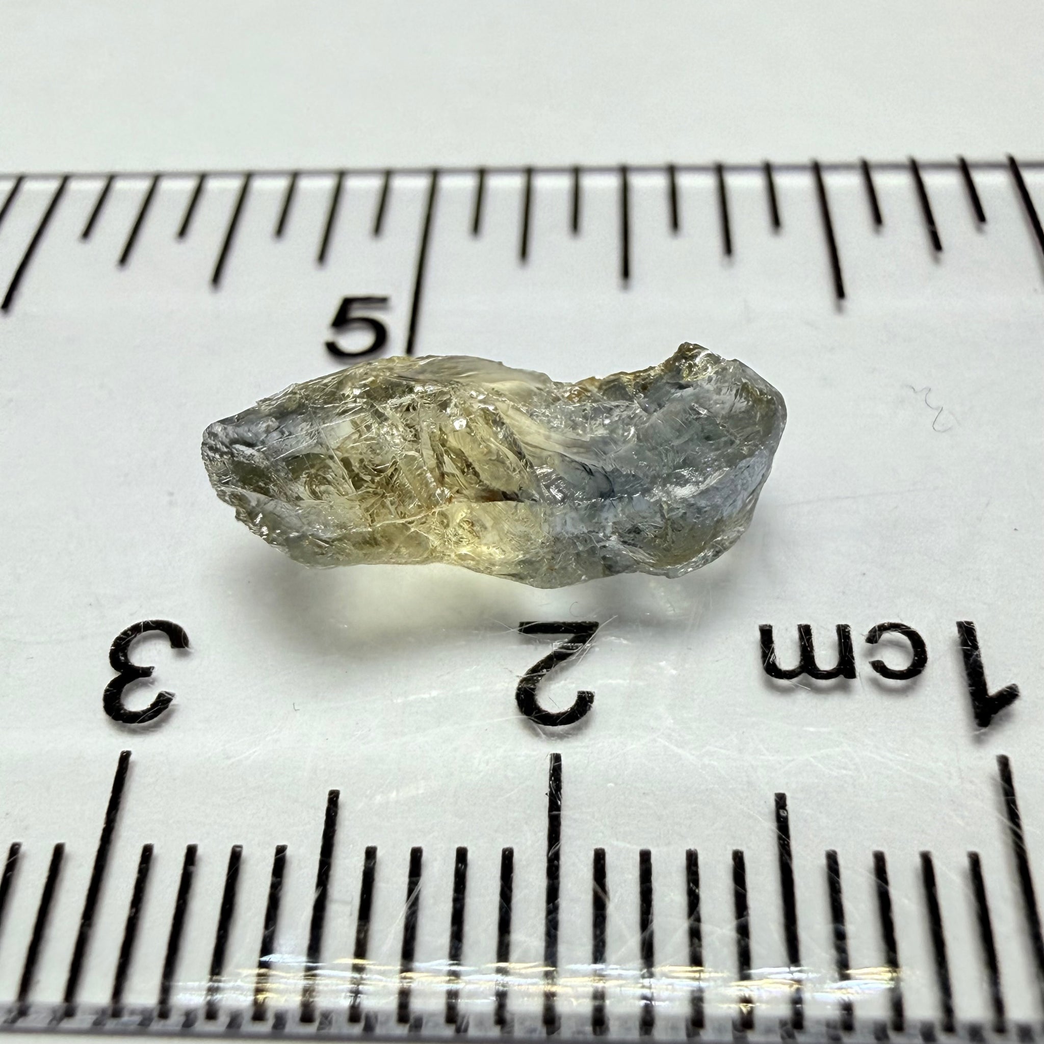 Umba Sapphire, 3.36ct, Umba, Tanzania, Untreated Unheated, too flat to facet, but set in jewellery as is
