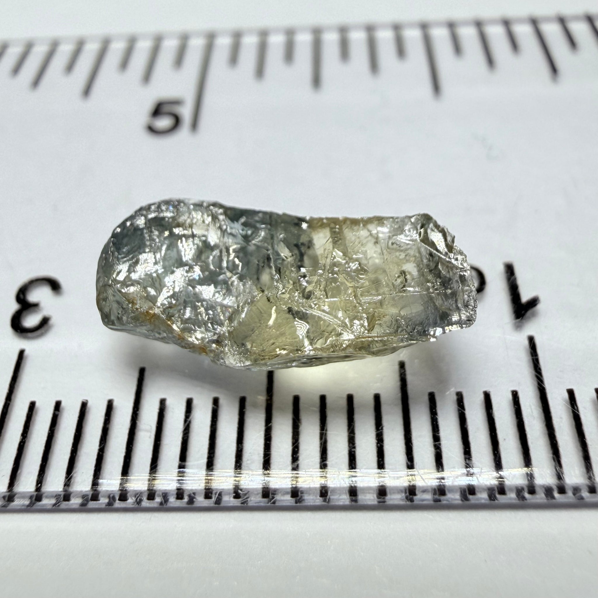 Umba Sapphire, 3.36ct, Umba, Tanzania, Untreated Unheated, too flat to facet, but set in jewellery as is