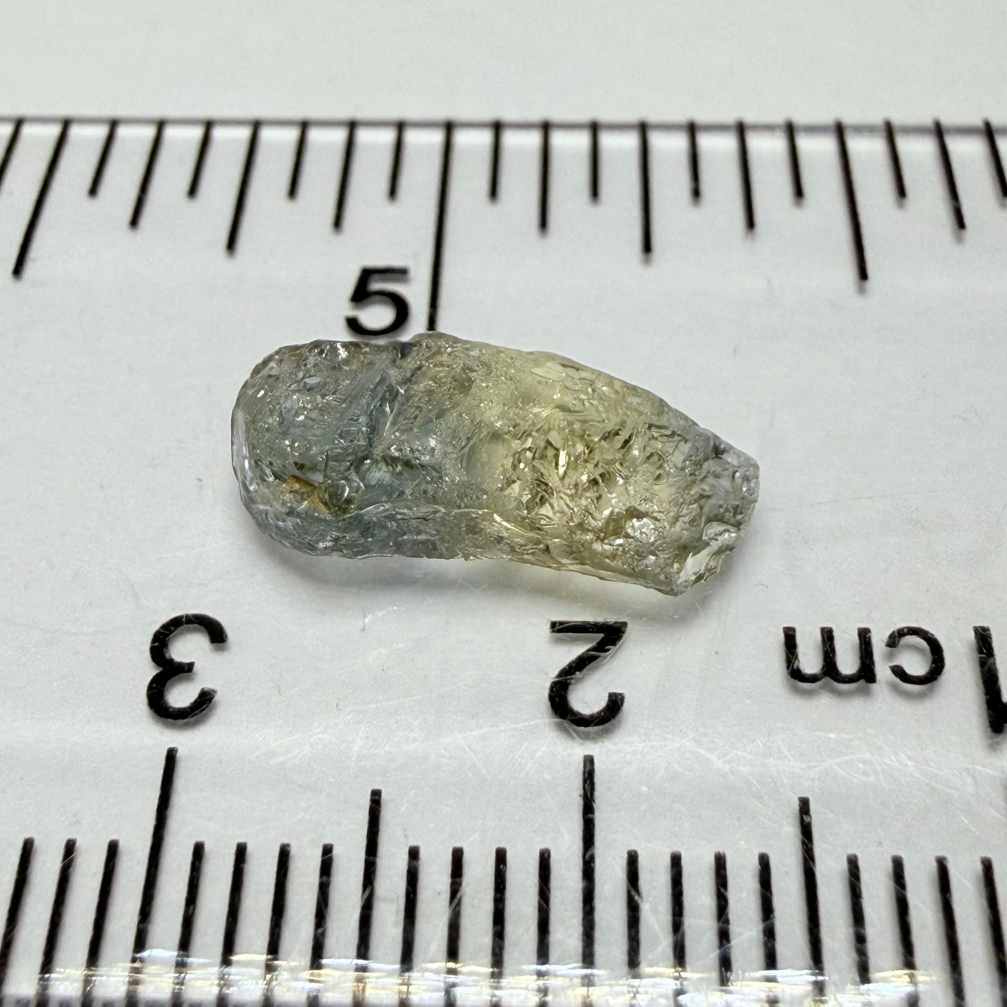 Umba Sapphire, 3.36ct, Umba, Tanzania, Untreated Unheated, too flat to facet, but set in jewellery as is
