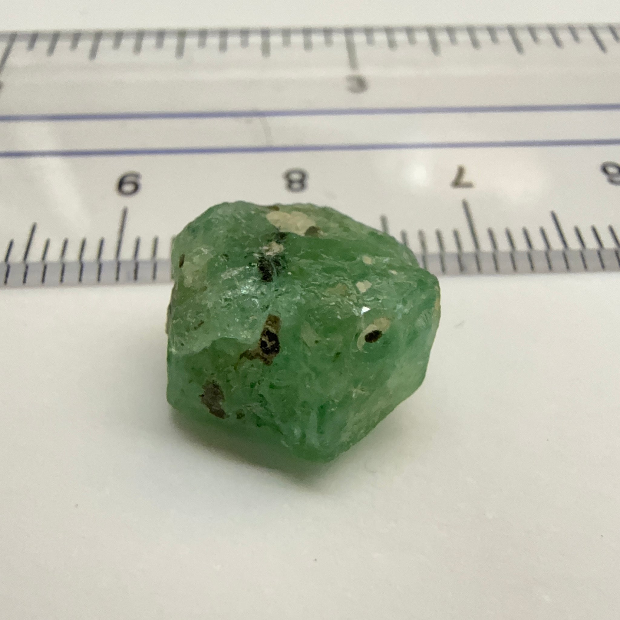 Emerald Crystal, 7.85ct, Tanzania, Untreated Unheated, specimen grade