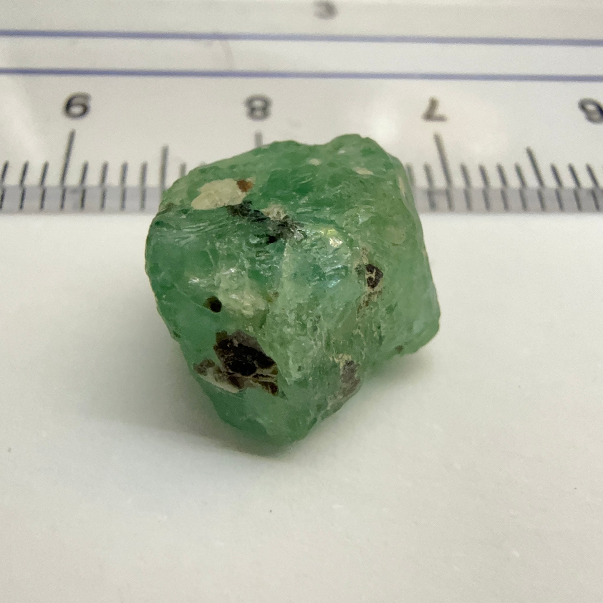 Emerald Crystal, 7.85ct, Tanzania, Untreated Unheated, specimen grade
