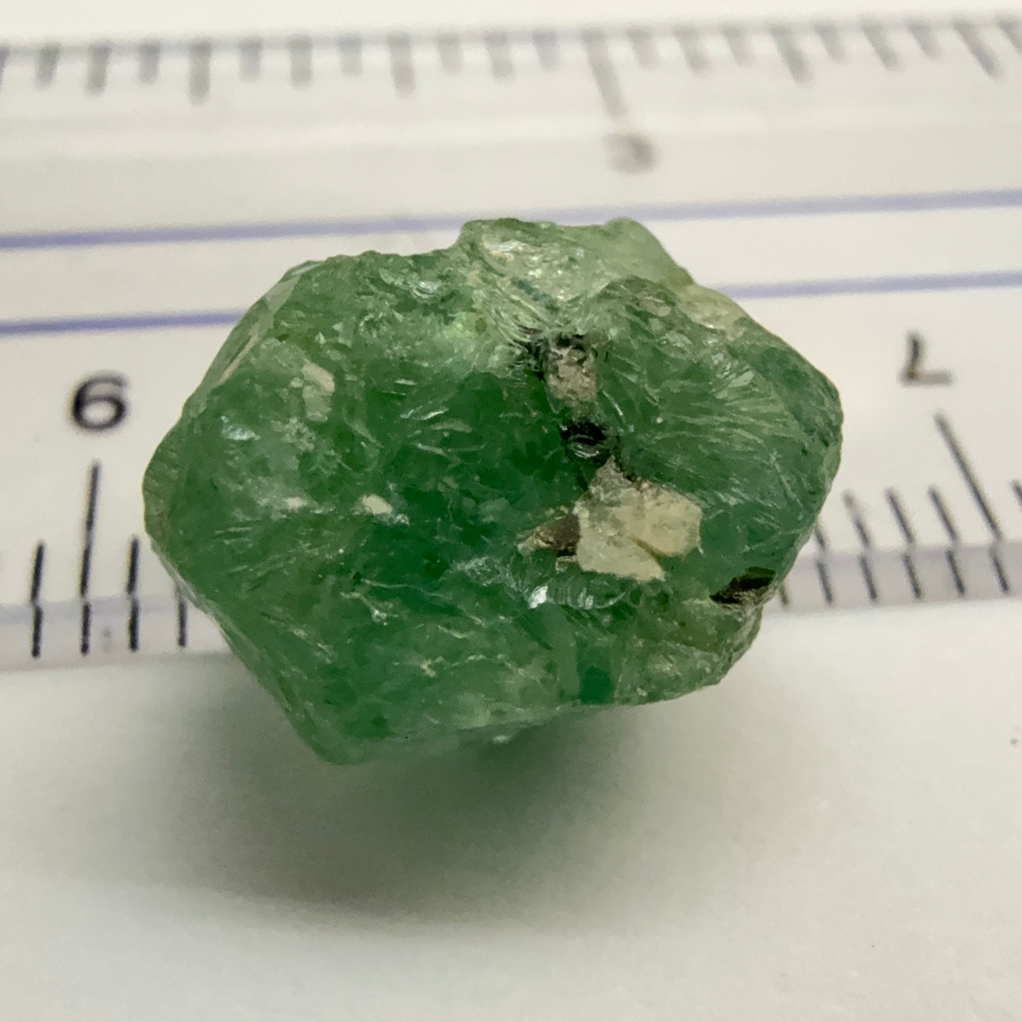 Emerald Crystal, 7.85ct, Tanzania, Untreated Unheated, specimen grade