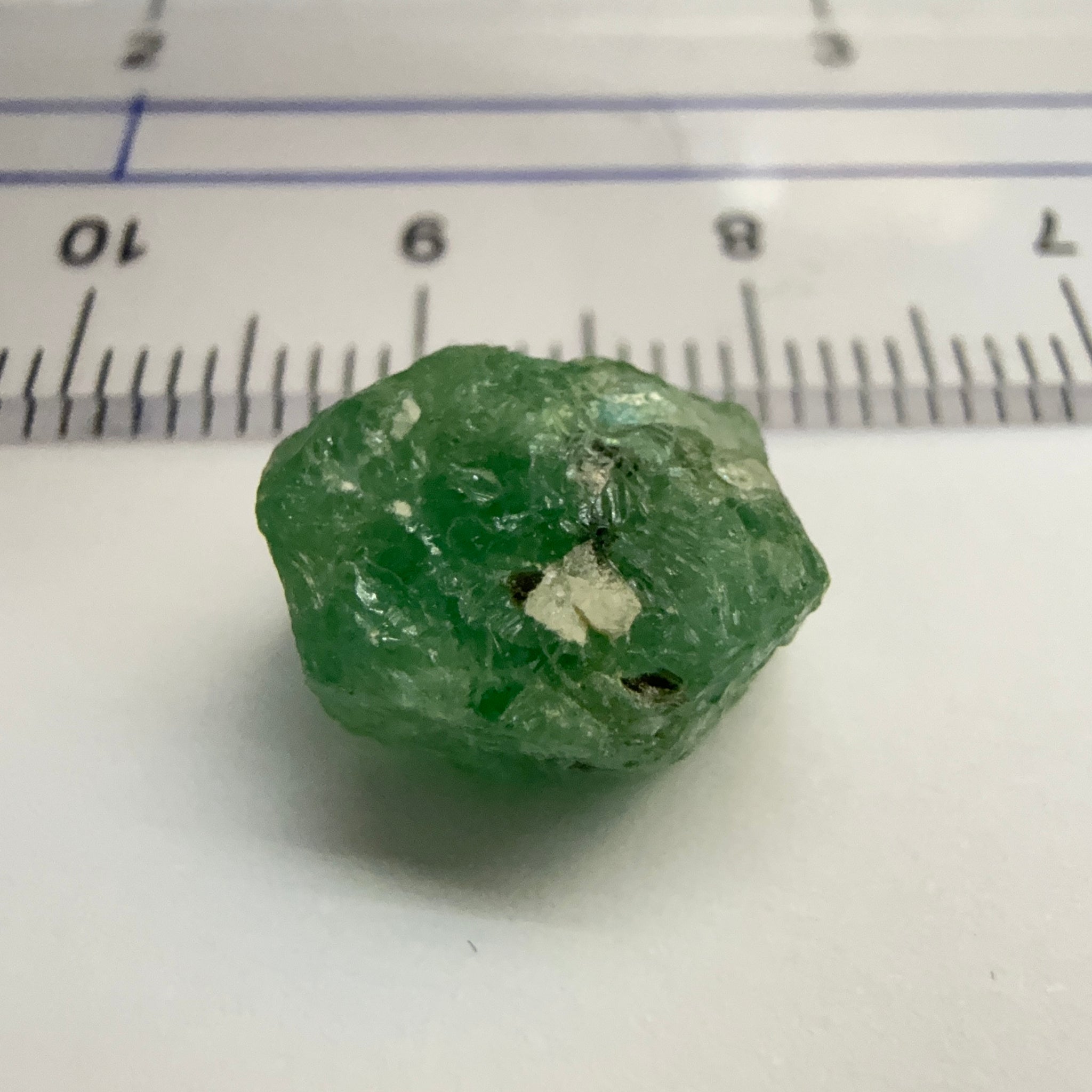 Emerald Crystal, 7.85ct, Tanzania, Untreated Unheated, specimen grade